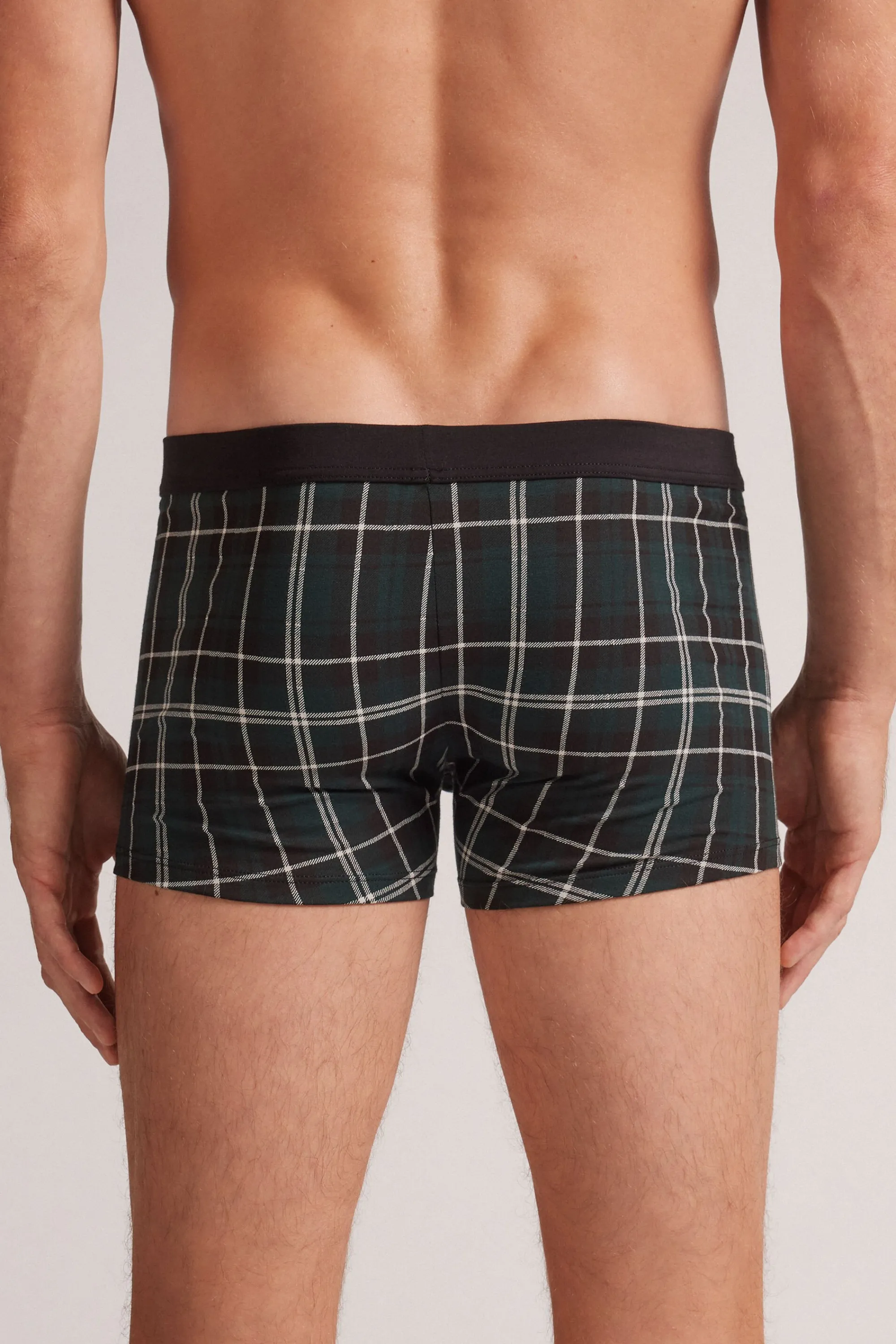 Intimissimi Boxer Cotone Stampa Check