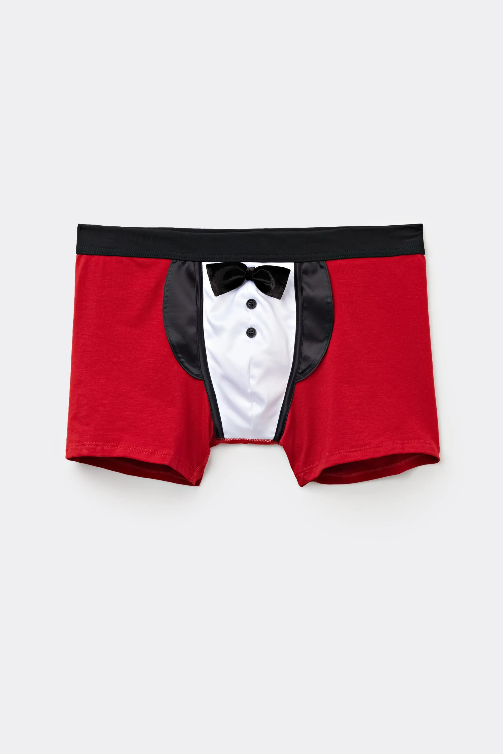 Intimissimi Boxer Cotone Superior Smocking Rosso