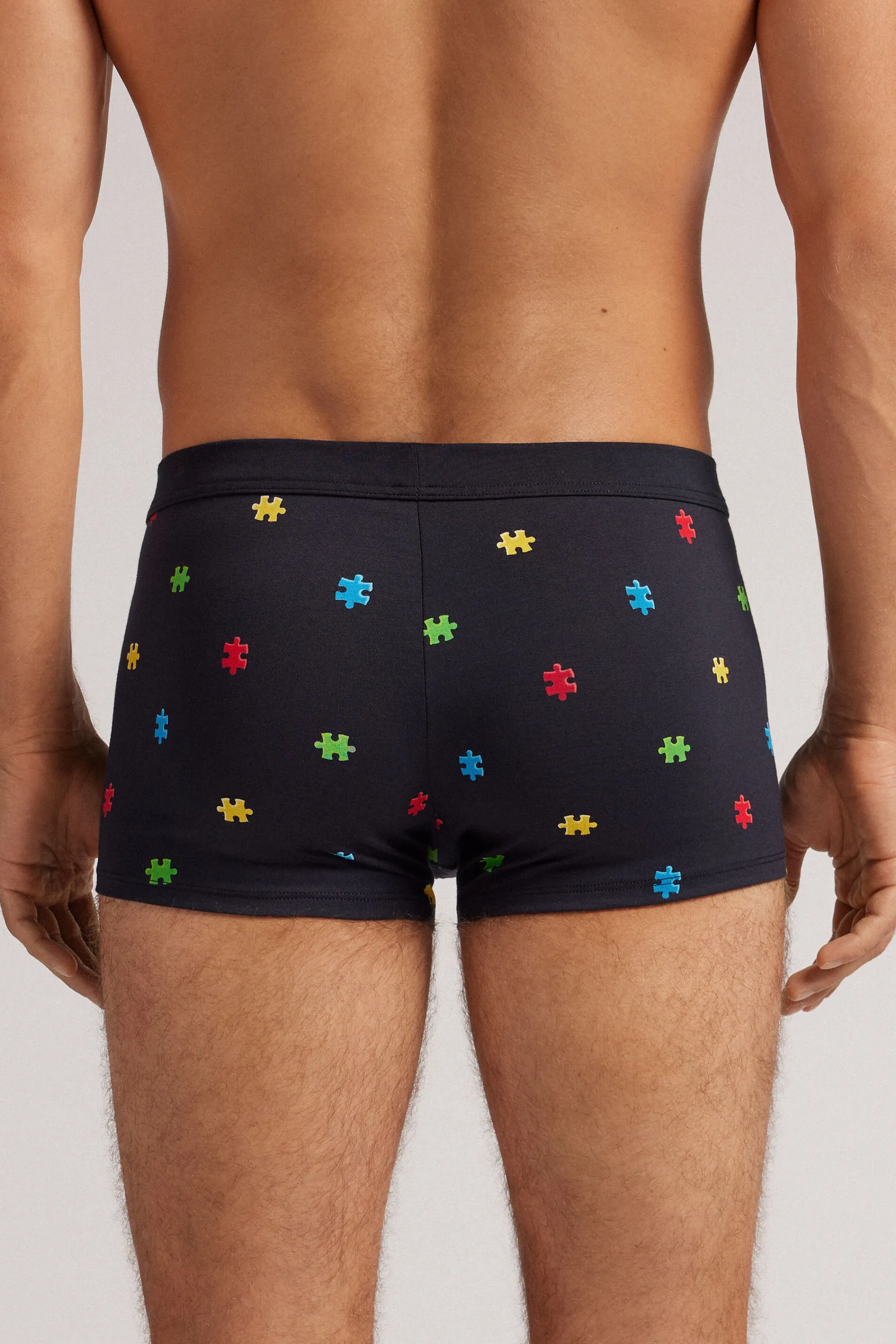 Intimissimi Boxer Cotone Superior Stampa Puzzle