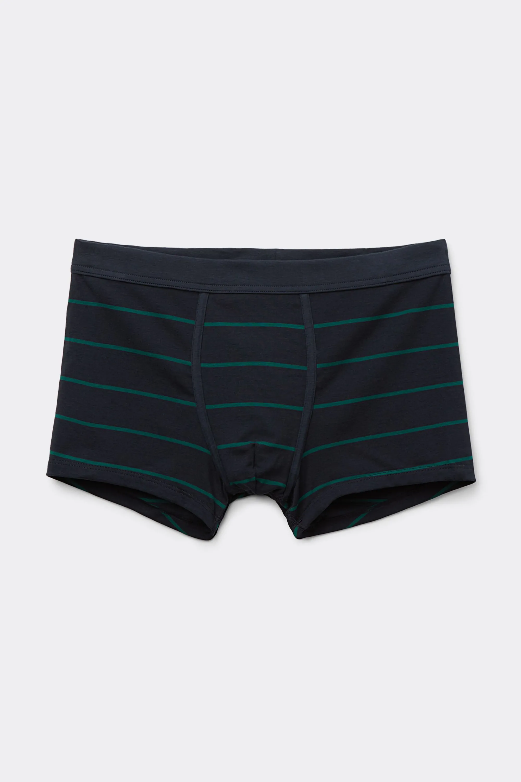 Intimissimi Boxer Cotone Superior Stampa Righe Blu Verde