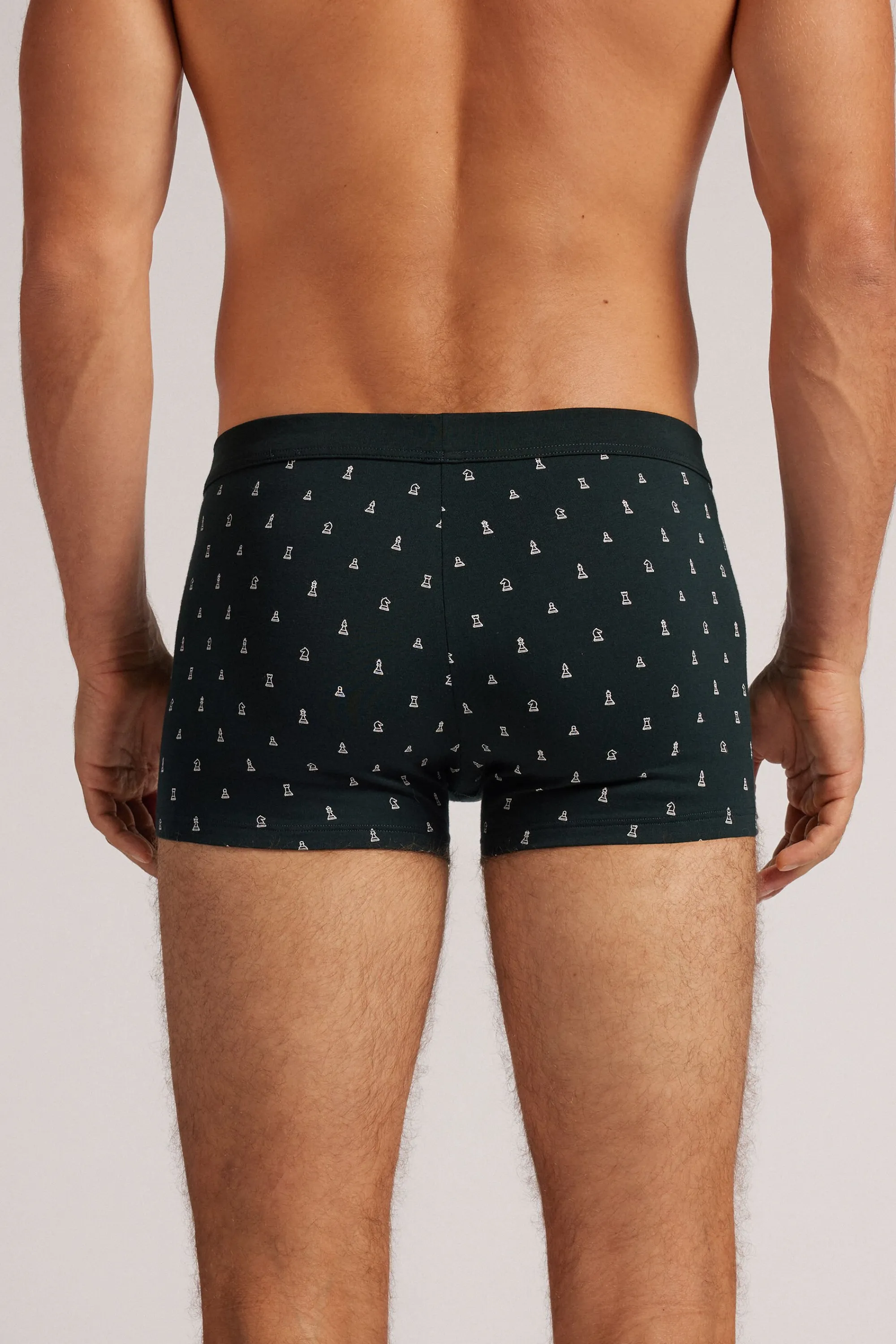 Intimissimi Boxer Cotone Superior Stampa Scacchi