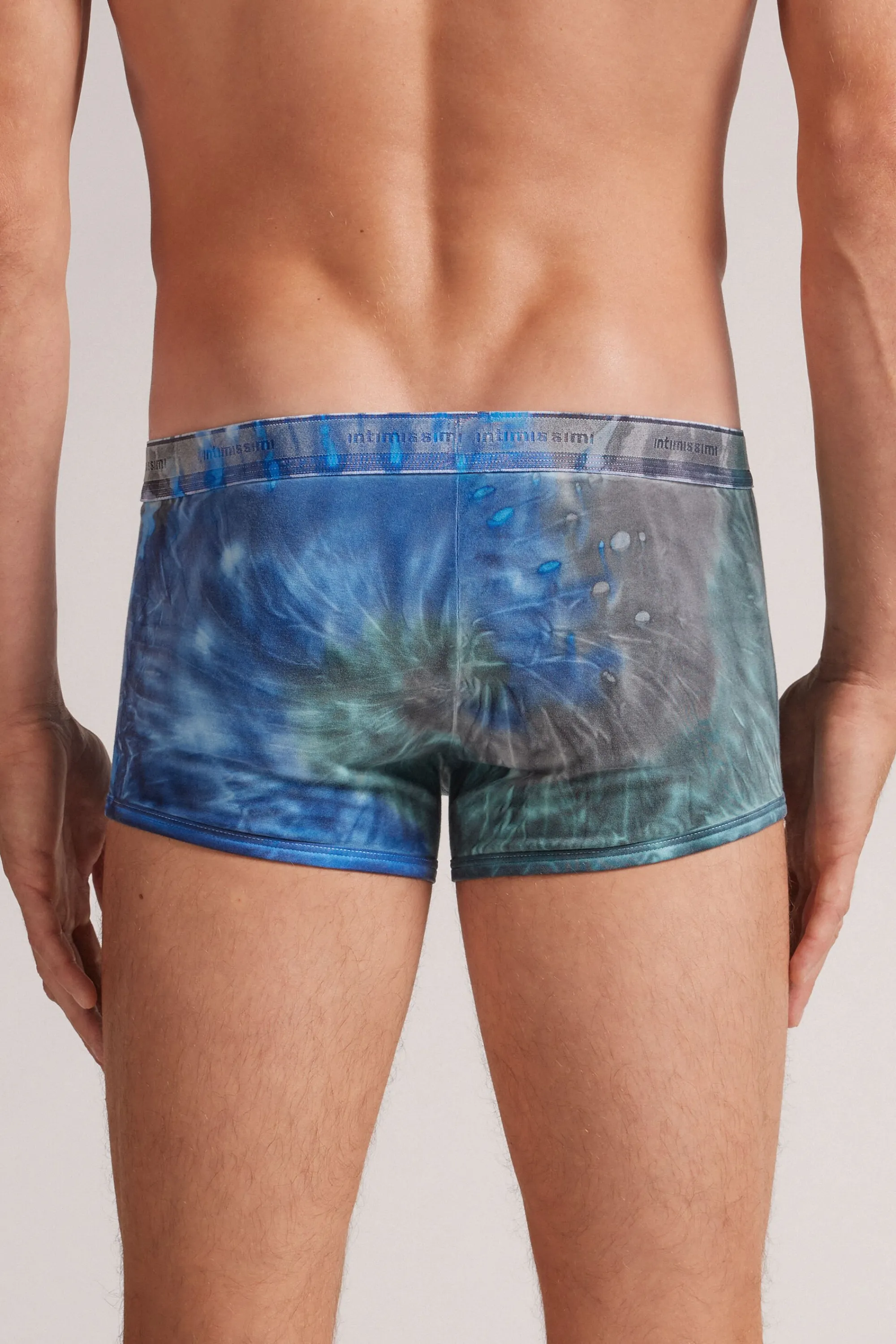 Intimissimi Boxer Washed Collection in Cotone Superior Elasticizzato