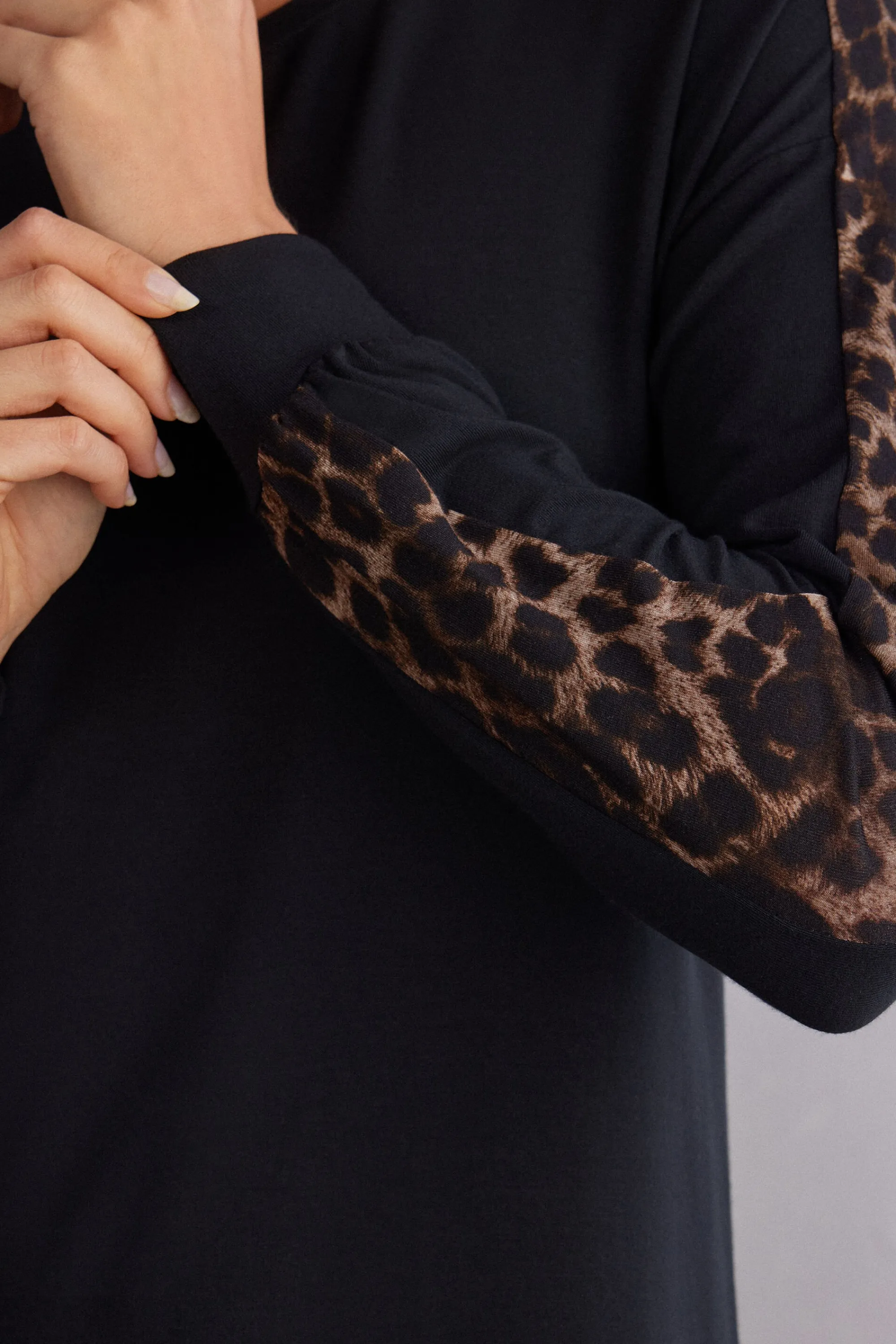 Intimissimi Camicia da Notte Modal Luxurious Leopard