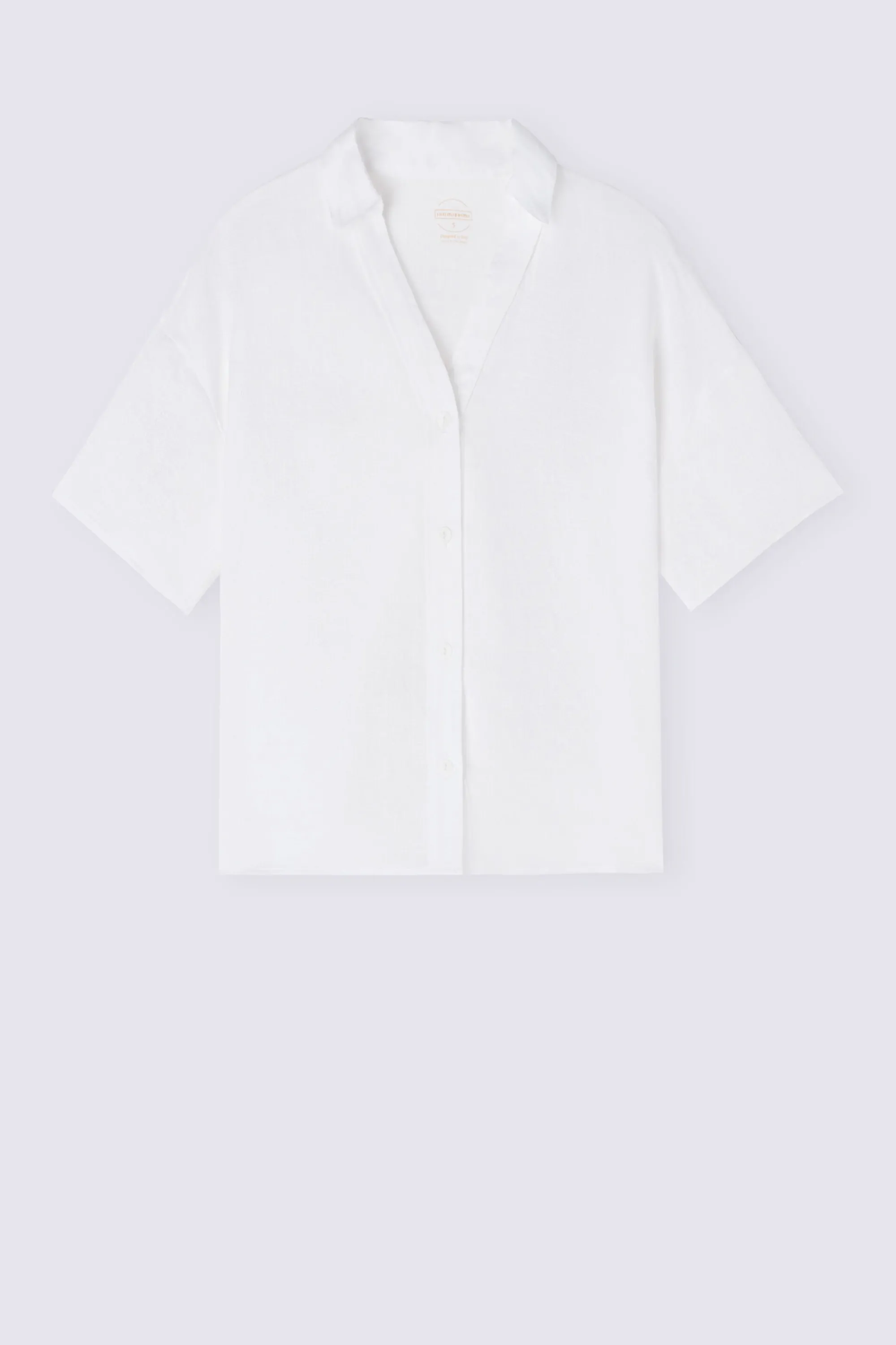 Intimissimi Camicia Manica Corta in Tela di Lino