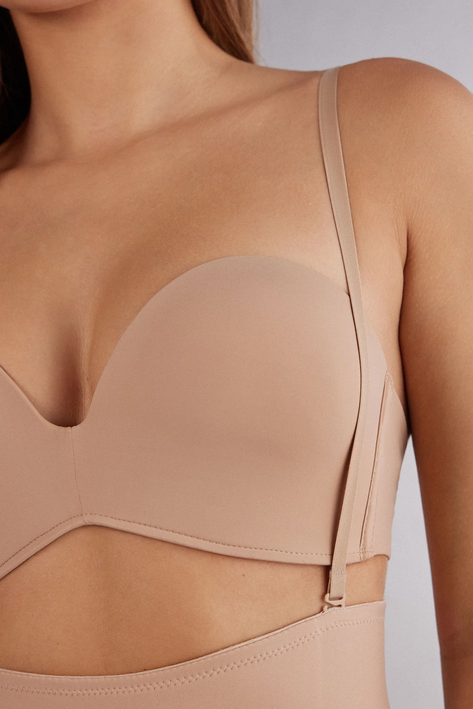 Intimissimi Culotte Vita Alta Modellante in Microfibra Senza Cuciture