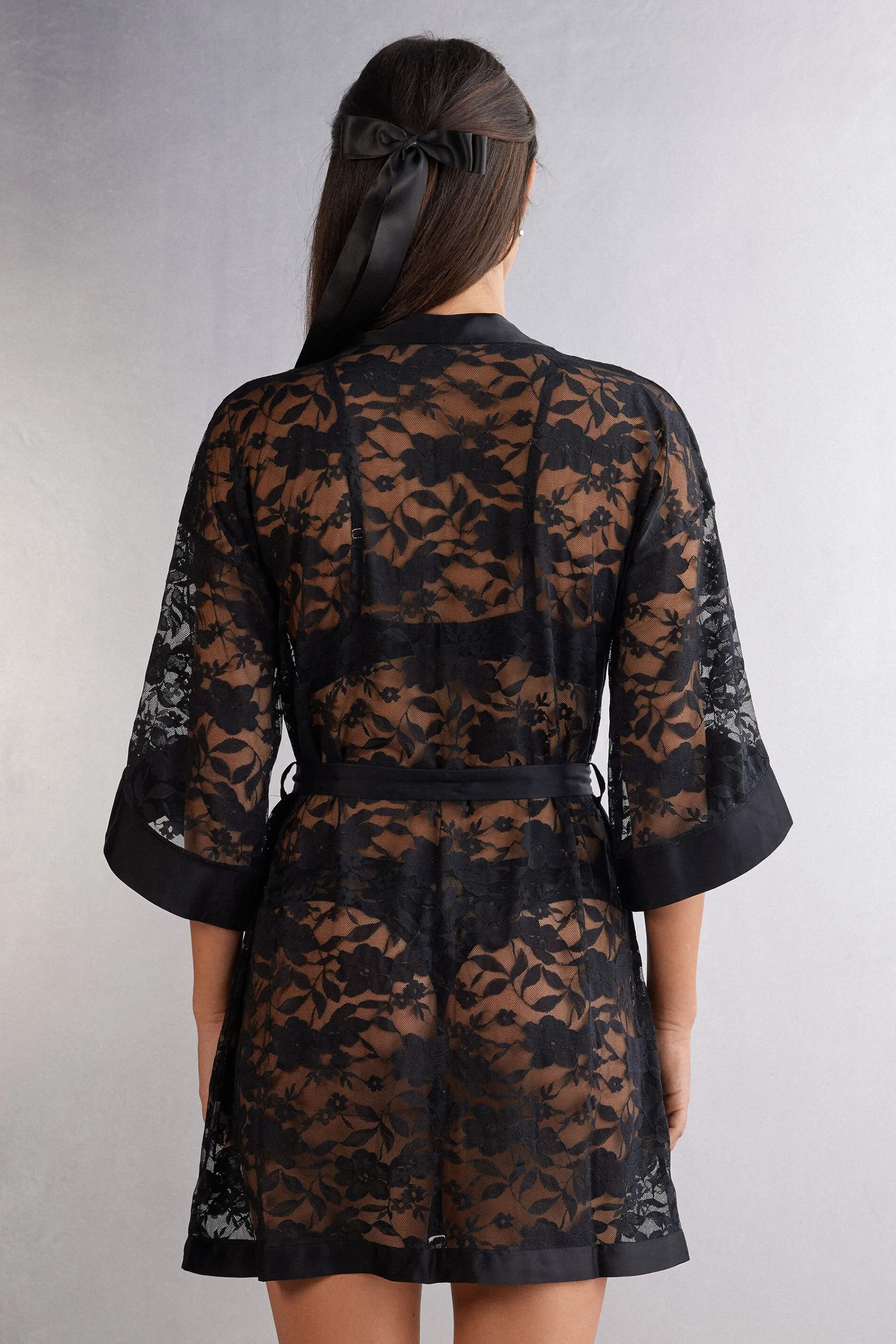 Intimissimi Kimono Pizzo e Raso The Art of Romance