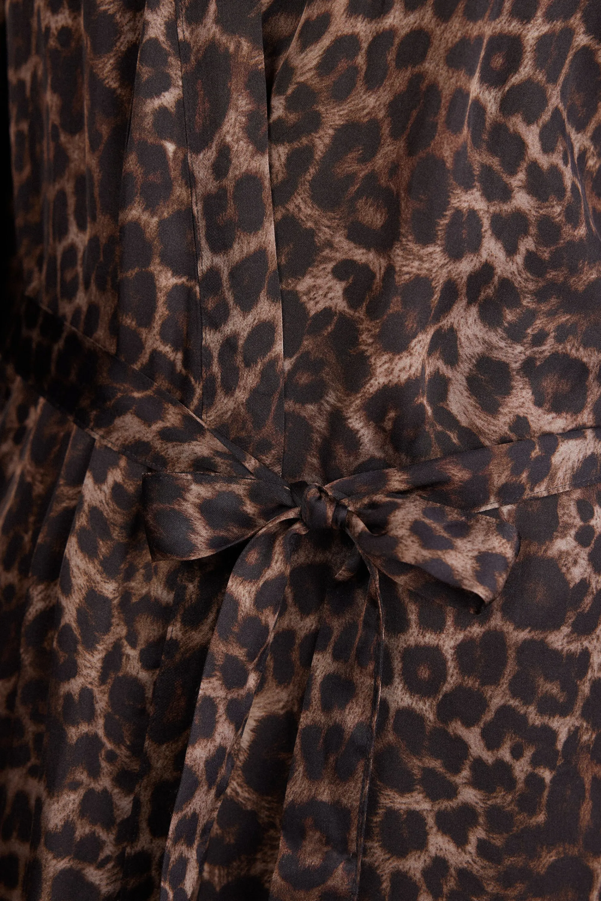 Intimissimi Kimono Raso di Viscosa Luxurious Leopard