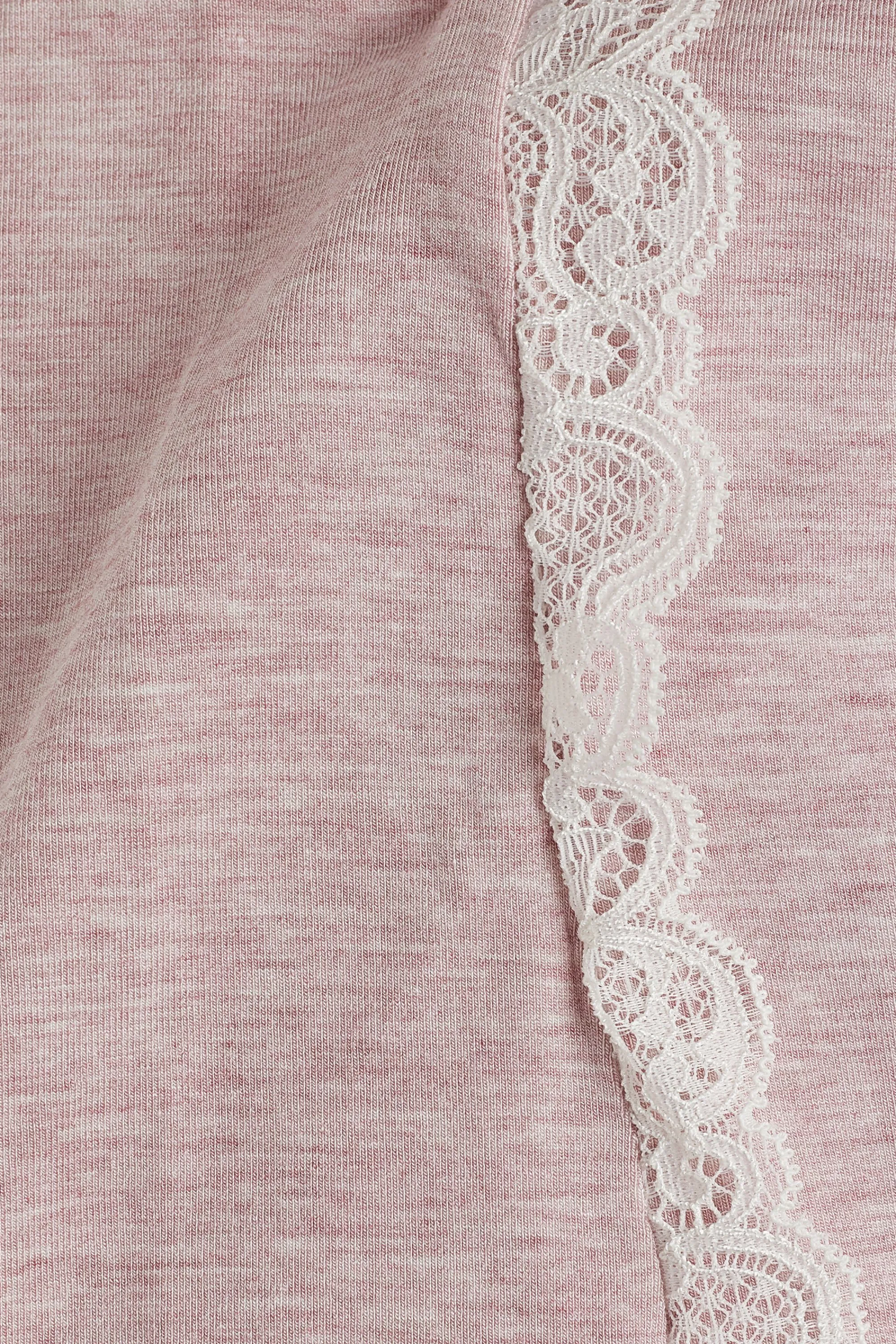 Intimissimi Maglia a Manica Corta in Modal Dettagli Pizzo