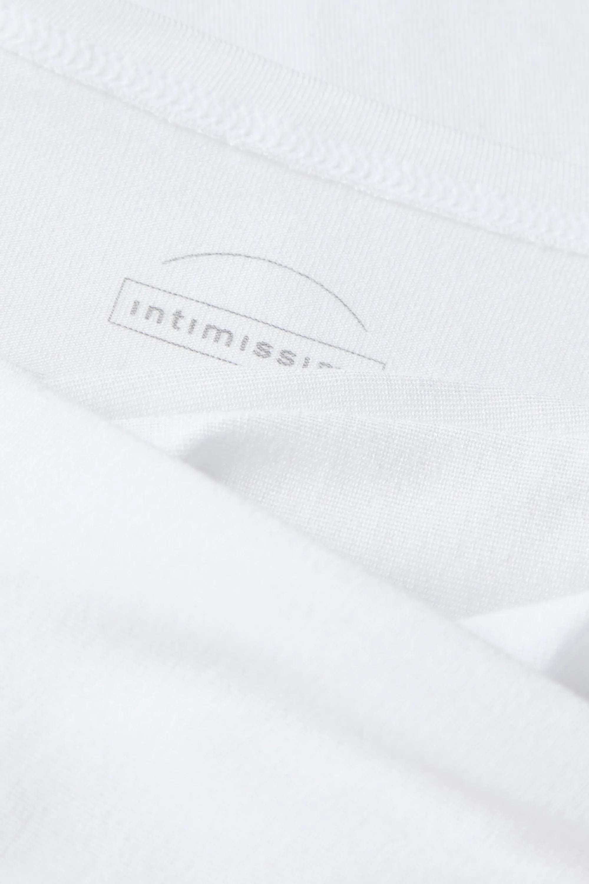 Intimissimi Maglia a Manica Lunga con Scollo a Madonna in Micromodal