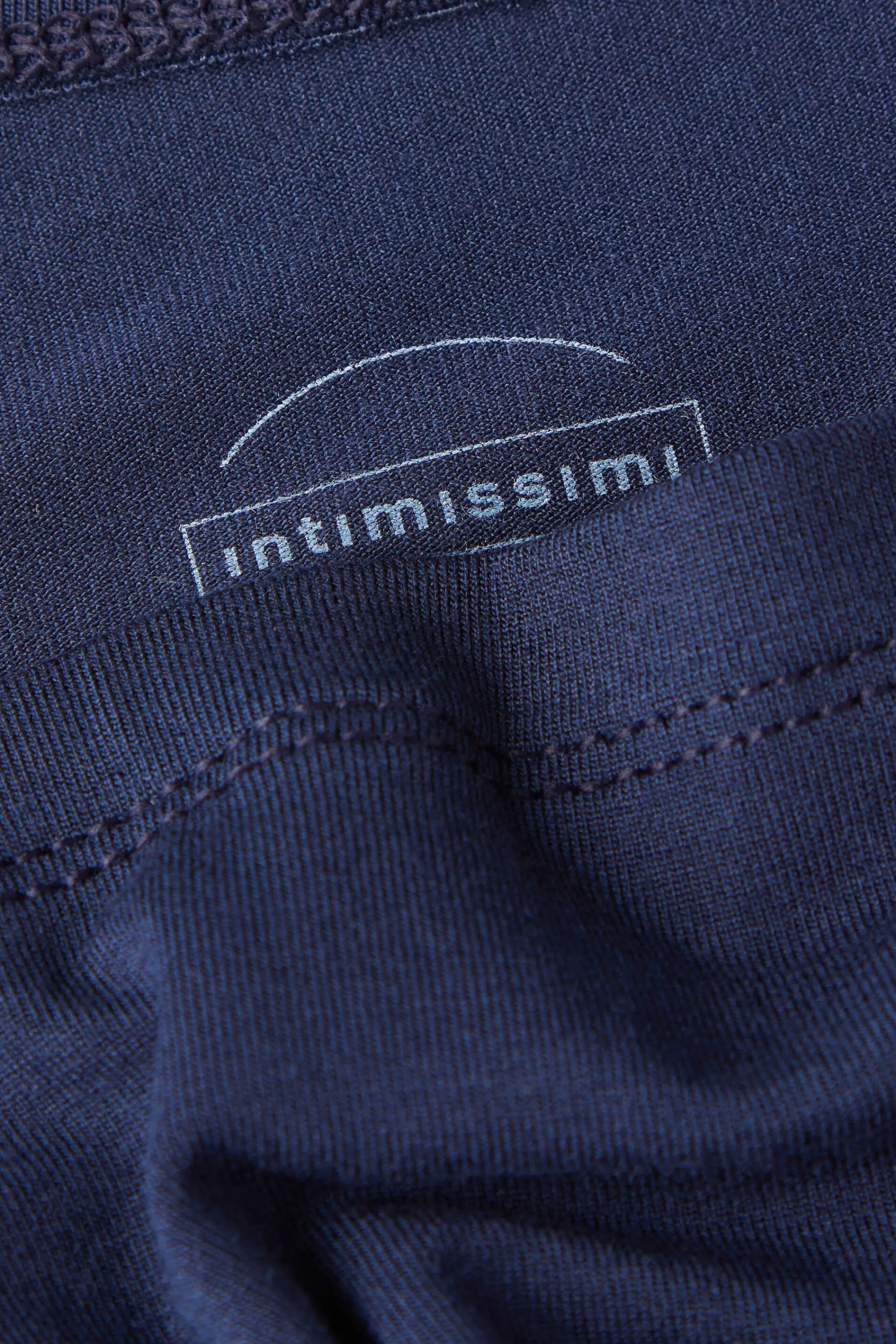 Intimissimi Maglia a Manica Lunga con Scollo a Madonna in Micromodal