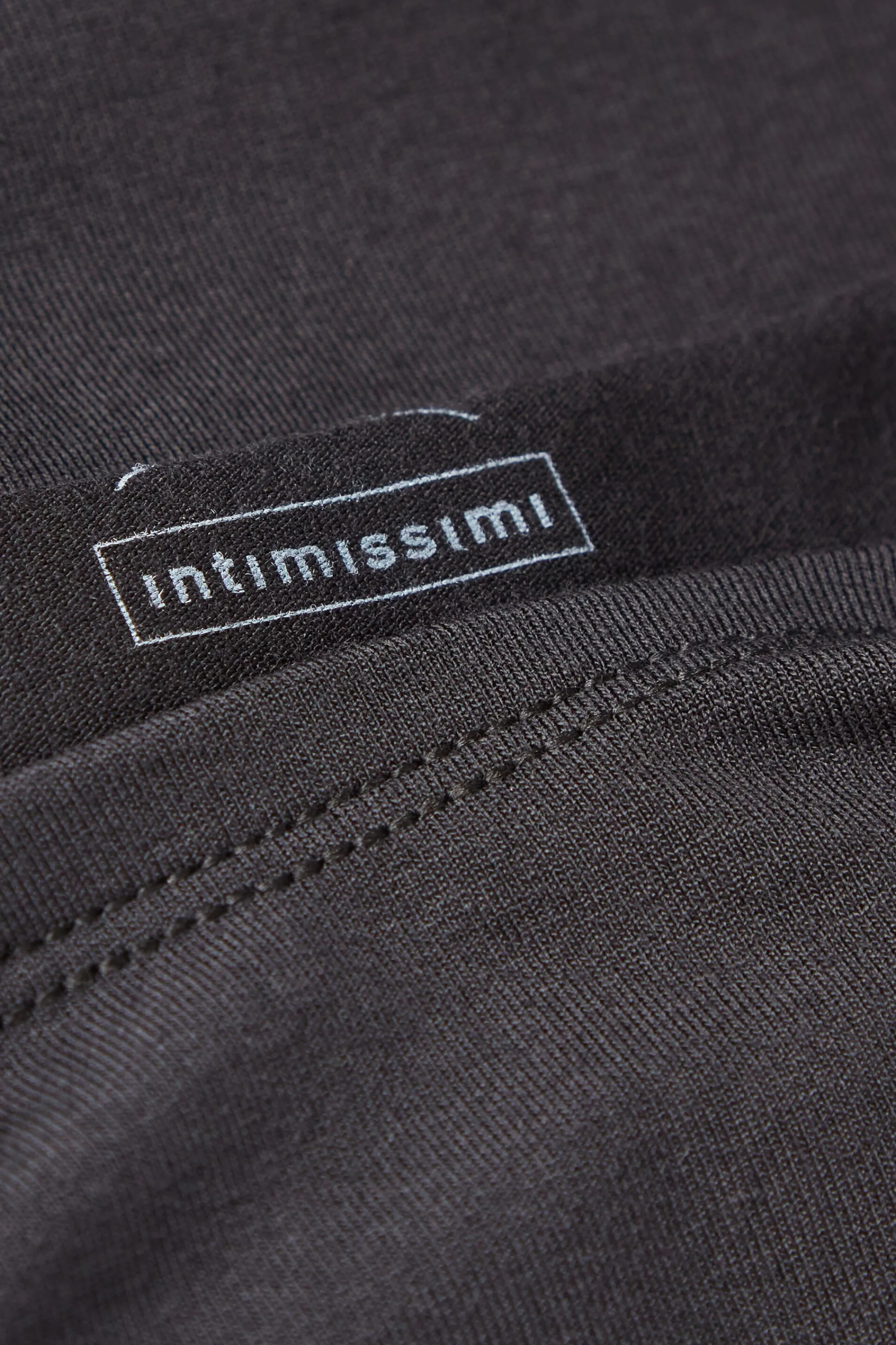Intimissimi Maglia a Manica Lunga con Scollo a Madonna in Micromodal