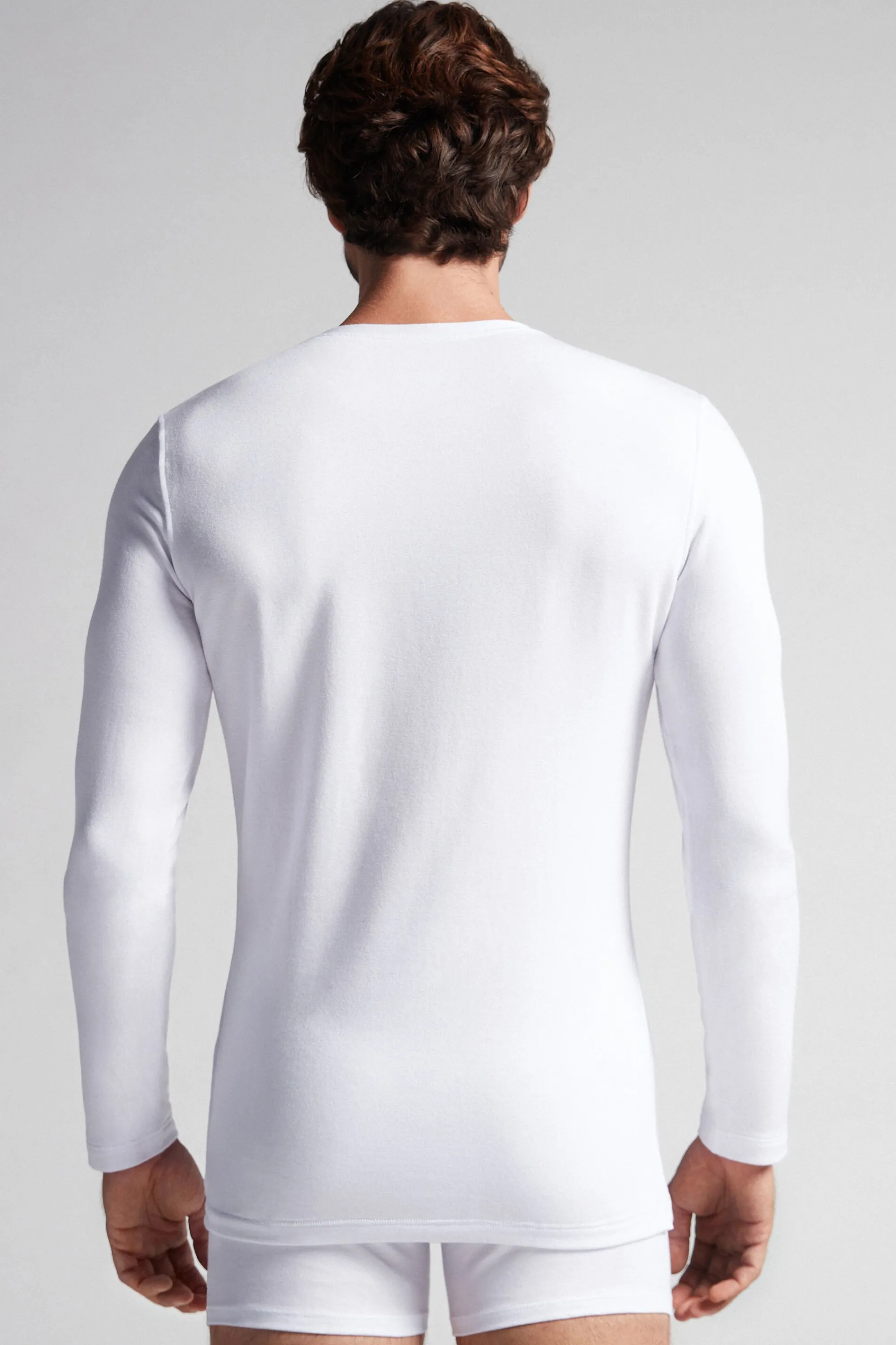 Intimissimi Maglia a Manica Lunga in Modal Cashmere