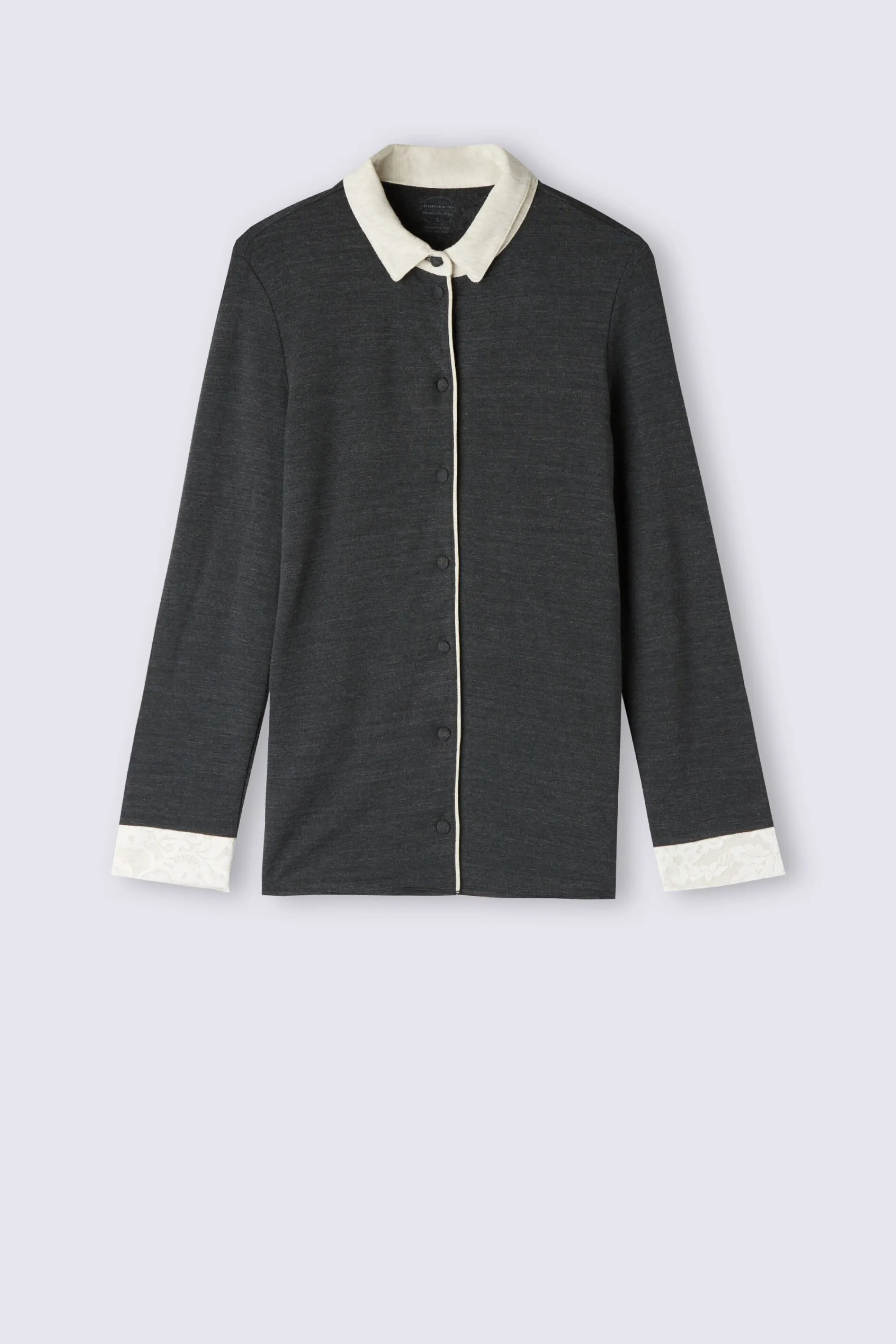 Intimissimi Maglia Aperta Davanti in Modal con Lana Baby It's Cold Outside