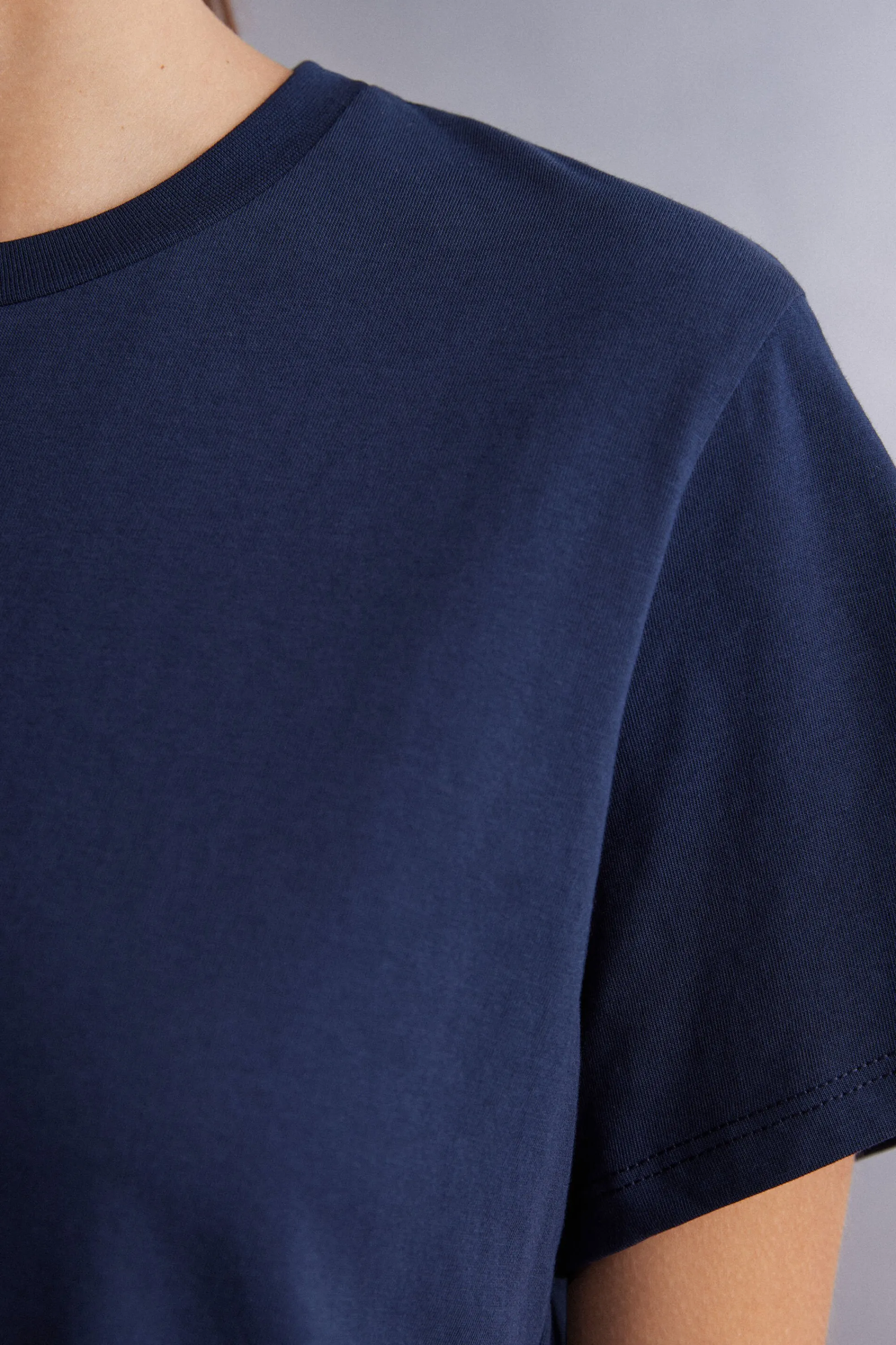Intimissimi Maglia Manica Corta Boxy Fit in Cotone