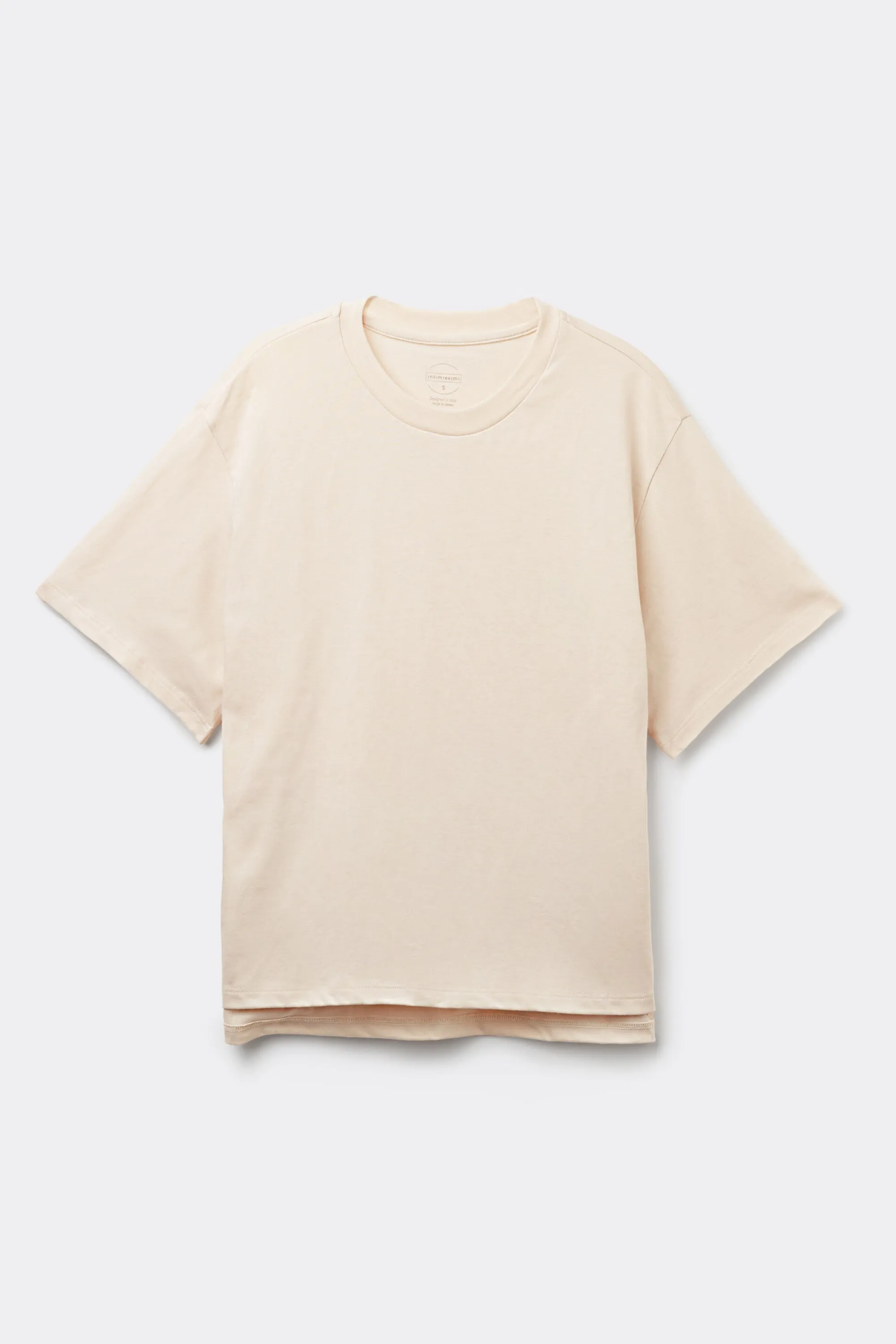 Intimissimi Maglia Manica Corta Boxy Fit in Cotone