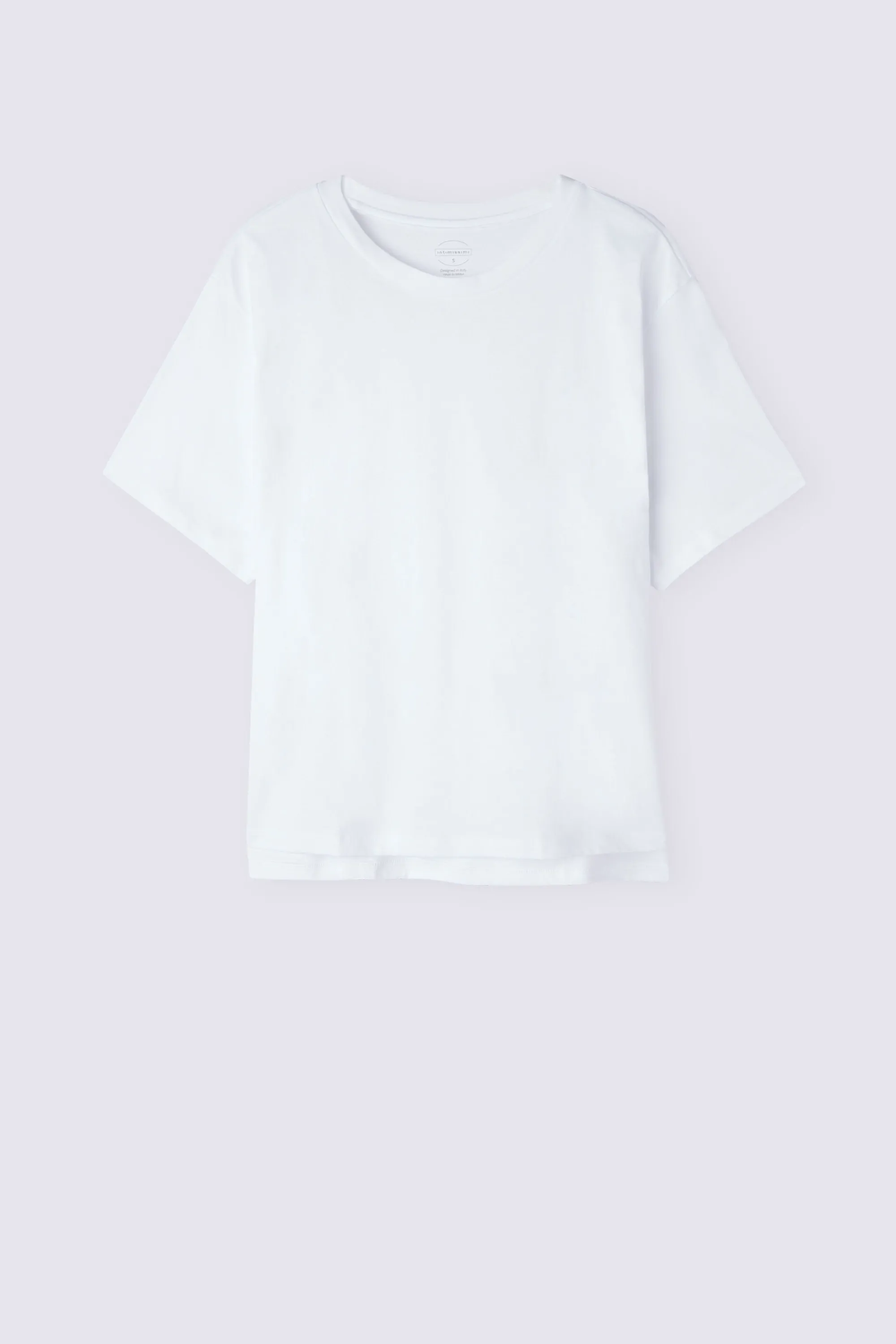 Intimissimi Maglia Manica Corta Boxy Fit in Cotone