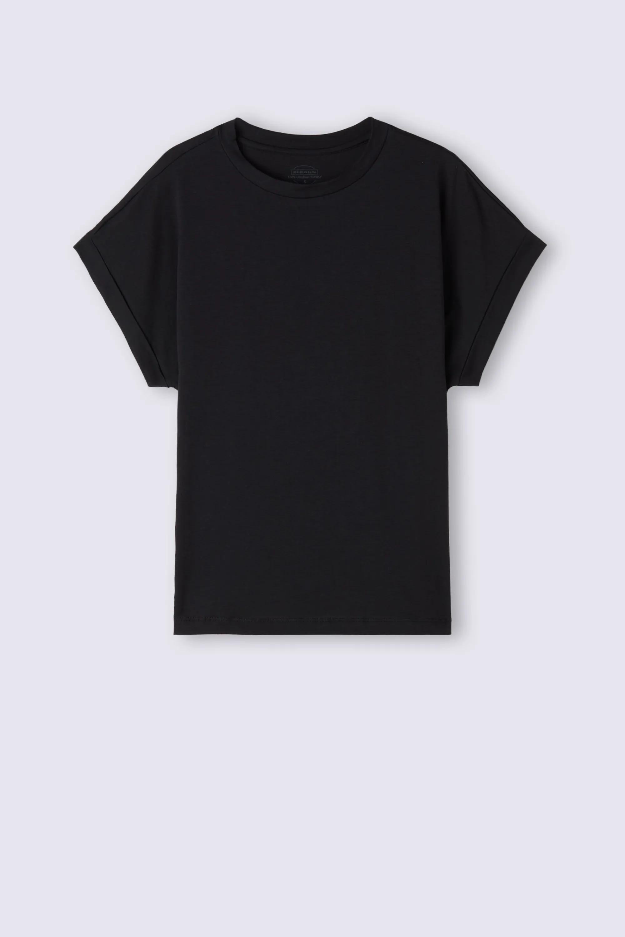 Intimissimi Maglia Manica Corta con Risvolto in Cotone Ultrafresh