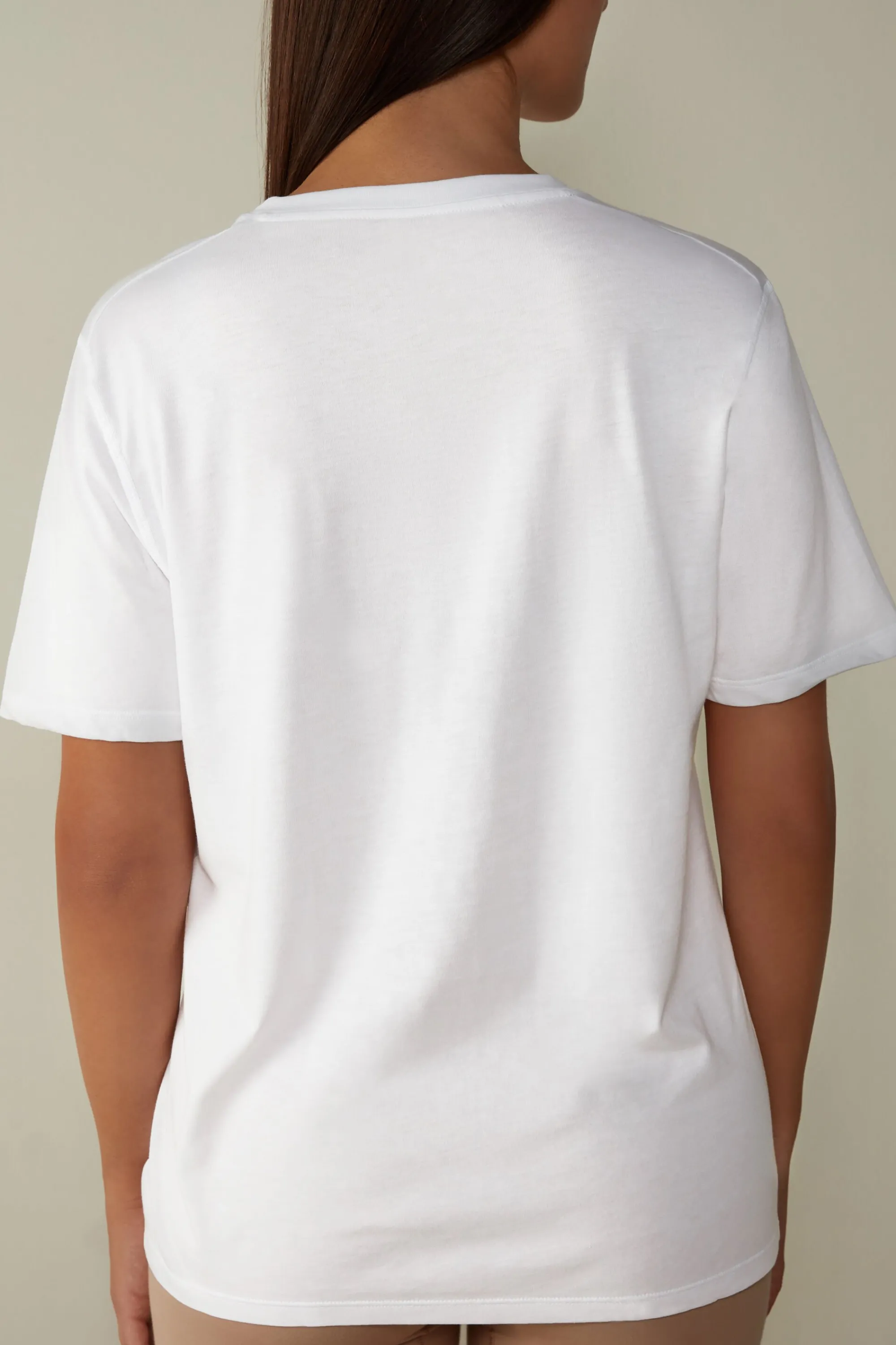 Intimissimi Maglia Manica Corta in Cotone Superior