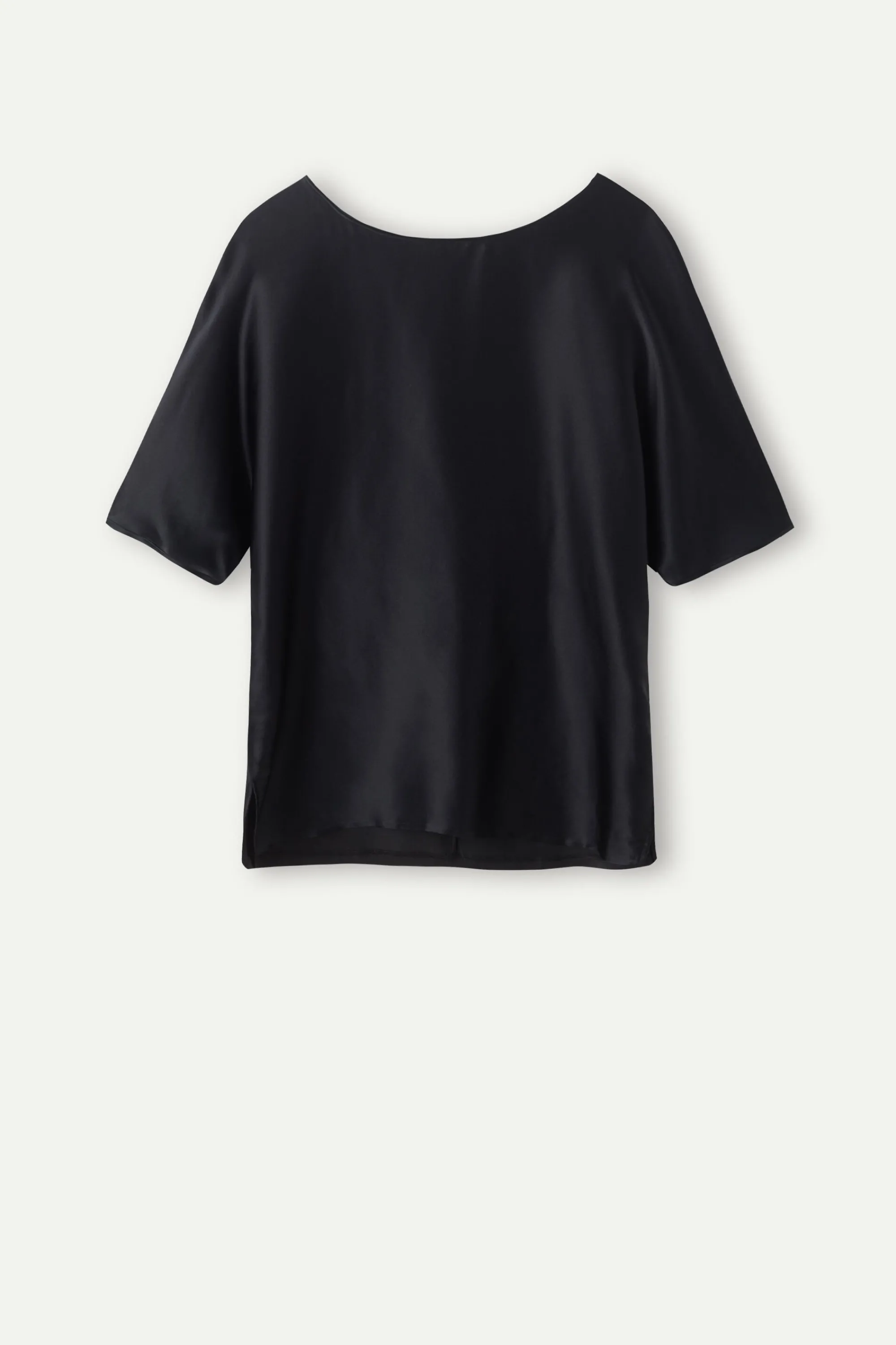 Intimissimi Maglia Manica Corta in Seta e Modal