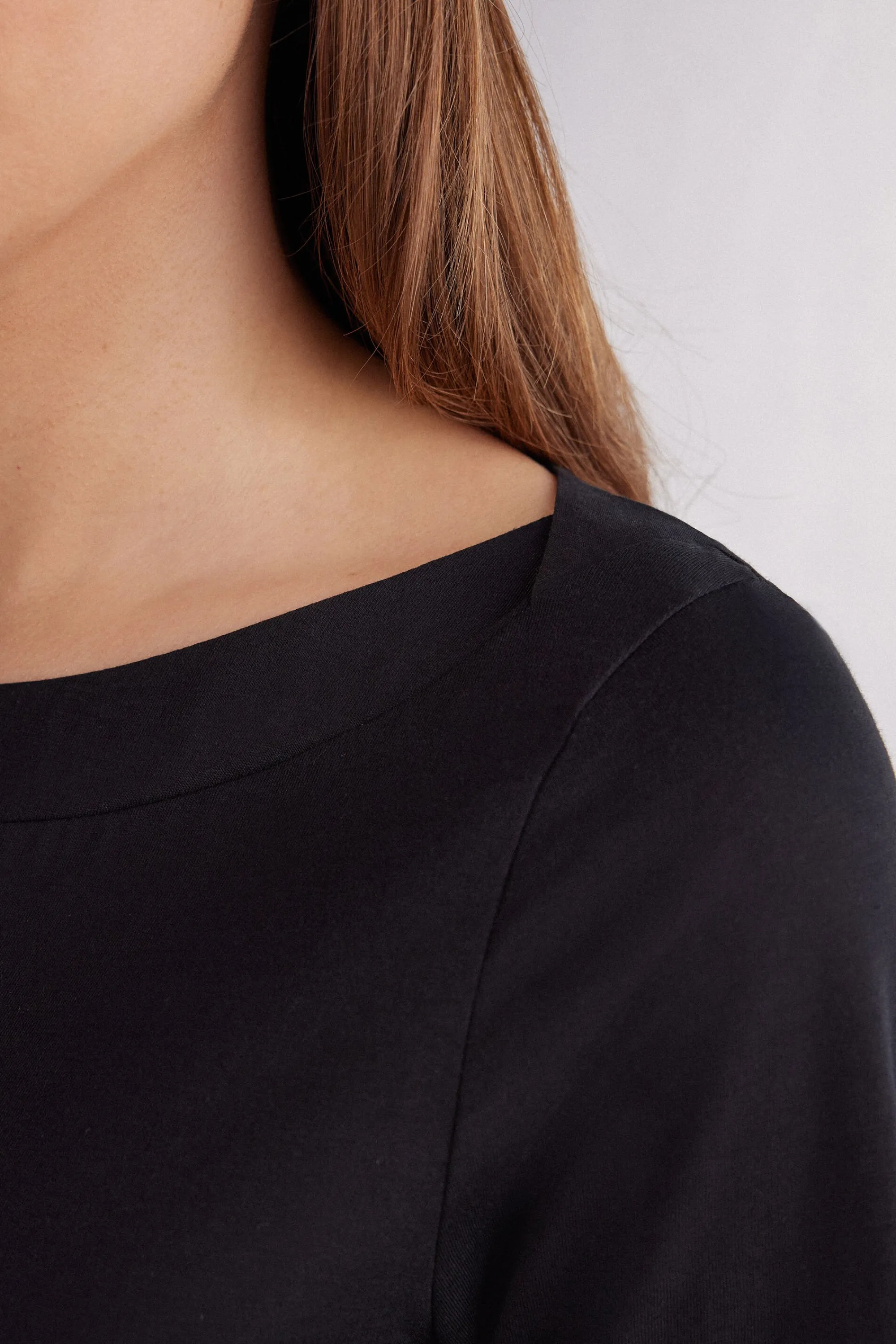 Intimissimi Maglia Manica Corta Scollo a Barchetta in Cotone Ultrafresh