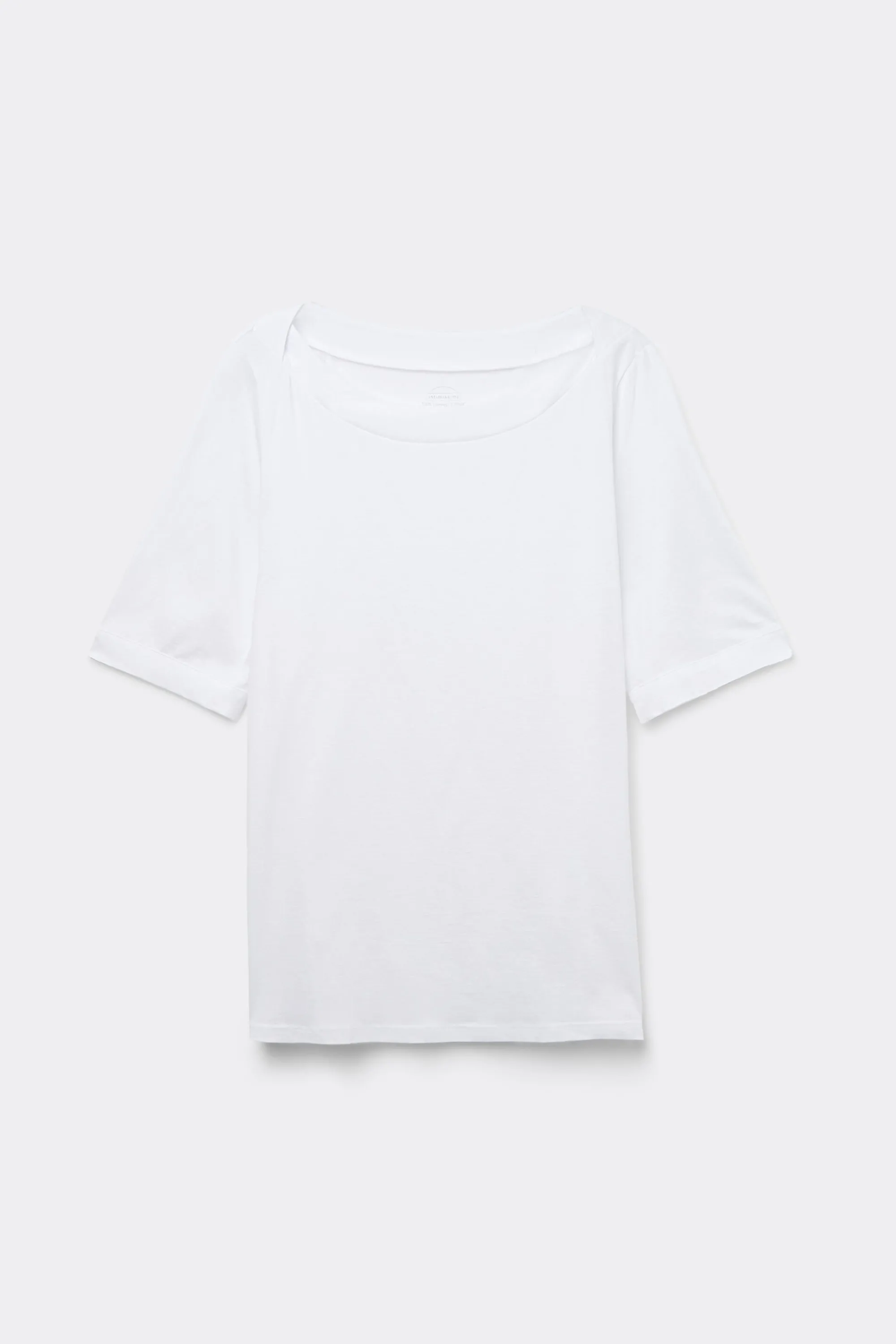 Intimissimi Maglia Manica Corta Scollo a Barchetta in Cotone Ultrafresh