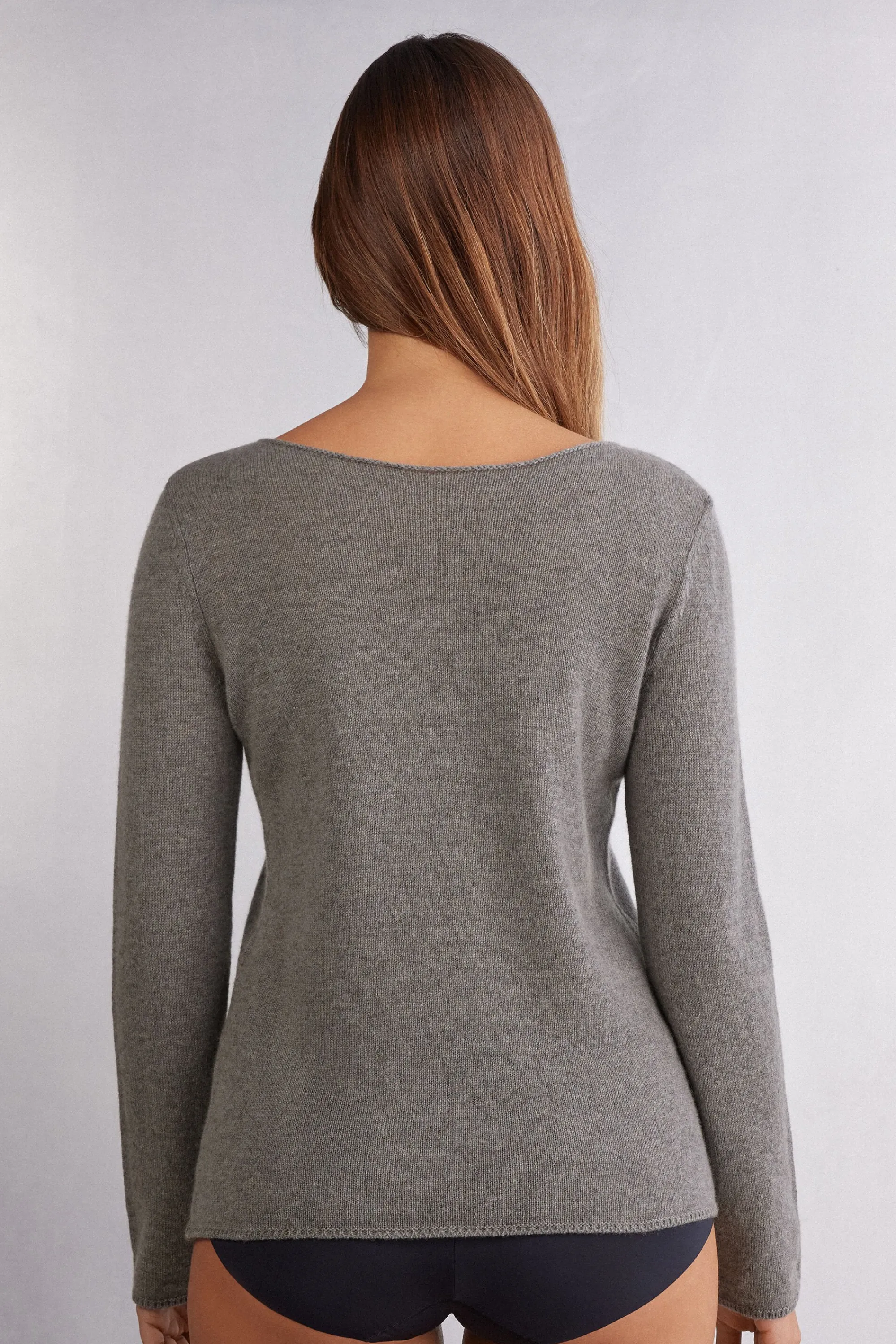 Intimissimi Maglia Manica Lunga 100% Cashmere