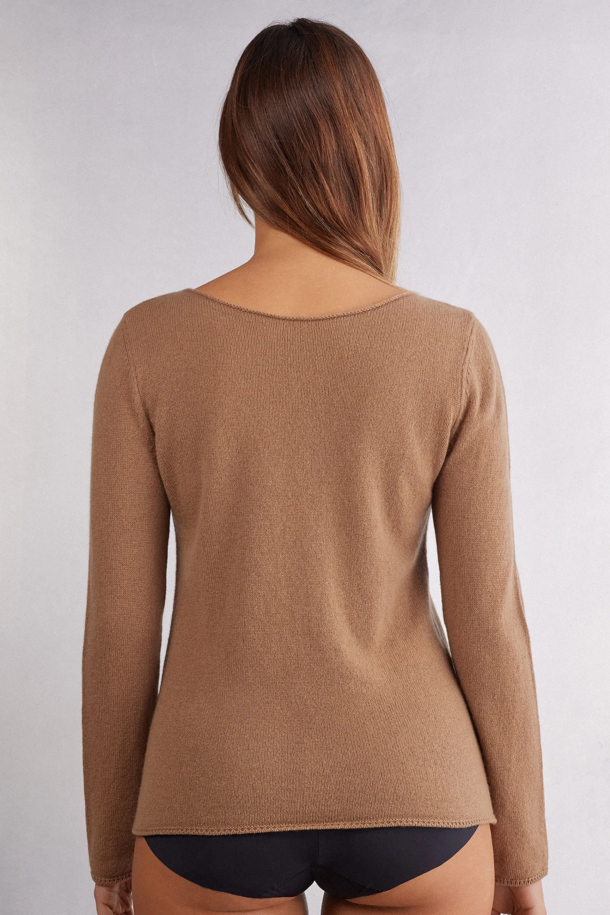 Intimissimi Maglia Manica Lunga 100% Cashmere