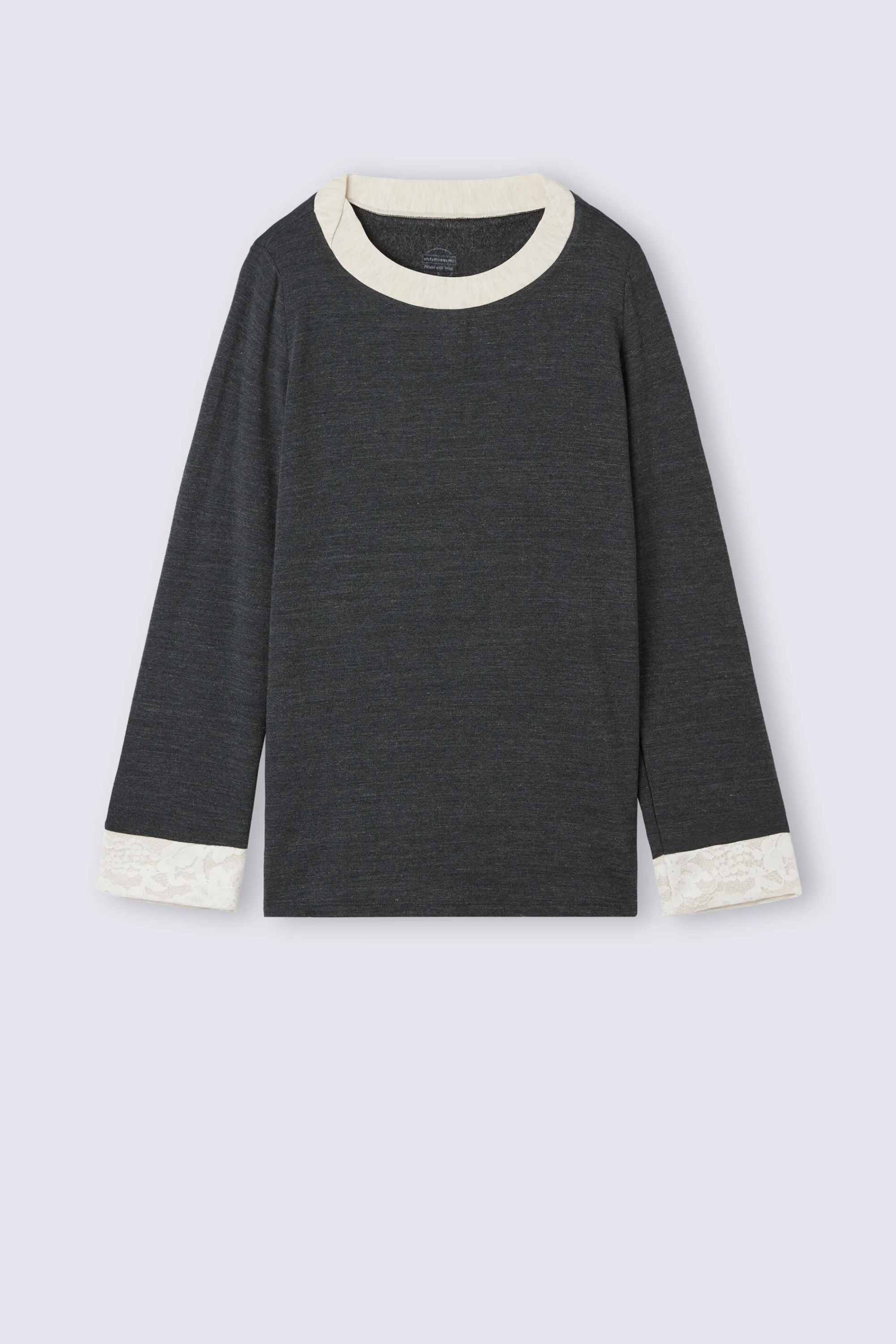 Intimissimi Maglia Manica Lunga con Scollo a Barchetta Baby It's Cold Outside
