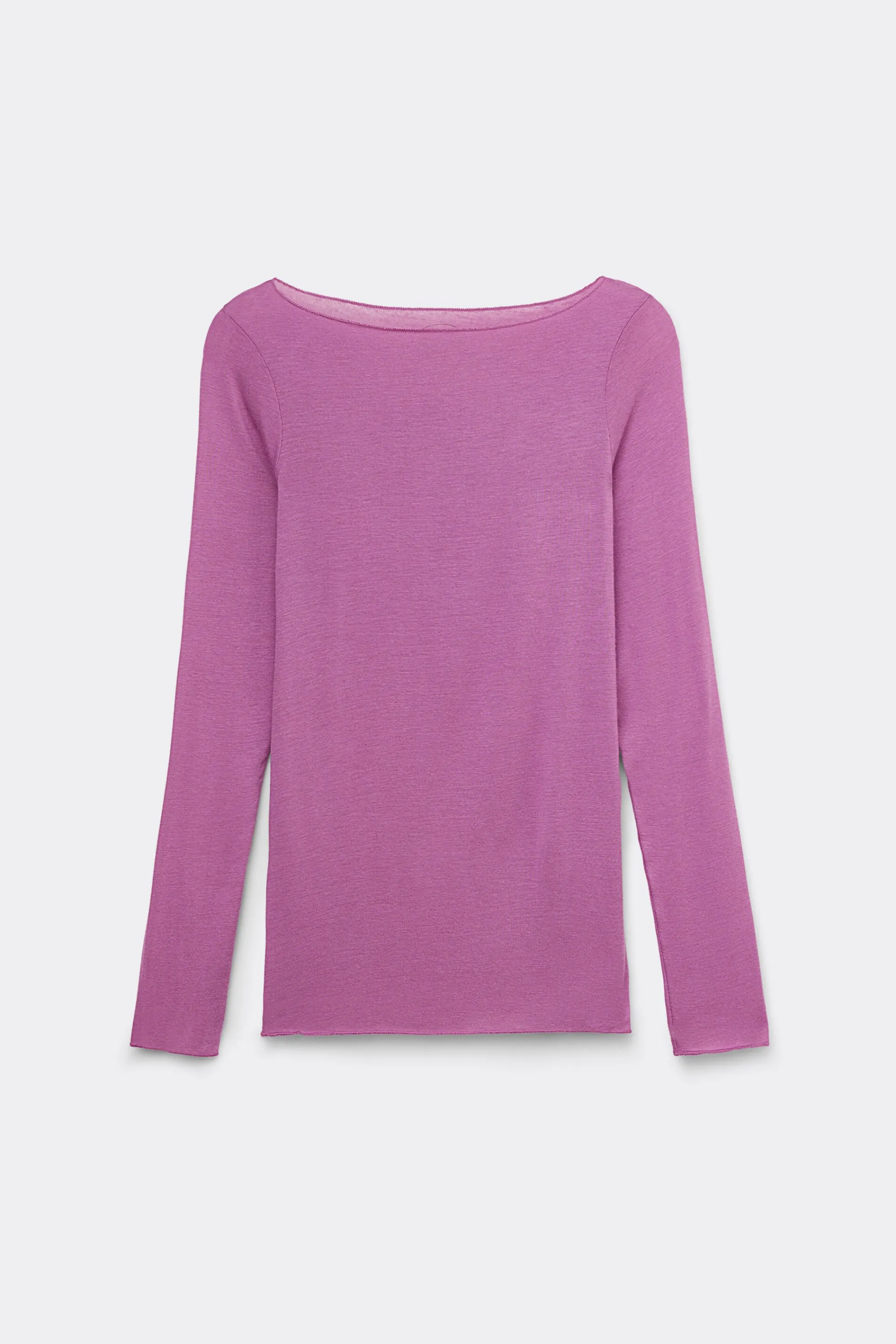 Intimissimi Maglia Manica Lunga in Modal con Cashmere e Scollo a Barchetta