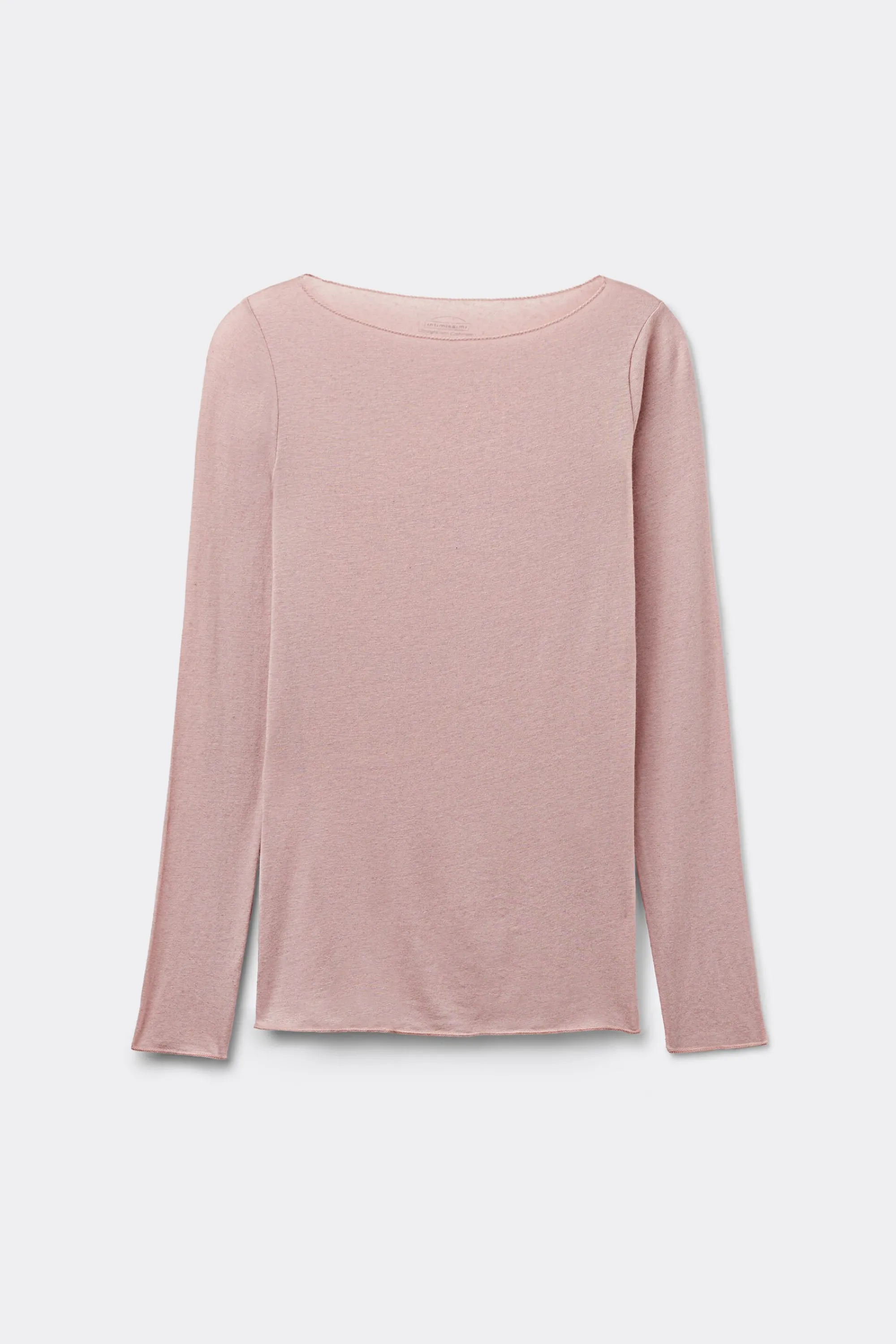 Intimissimi Maglia Manica Lunga in Modal con Cashmere e Scollo a Barchetta
