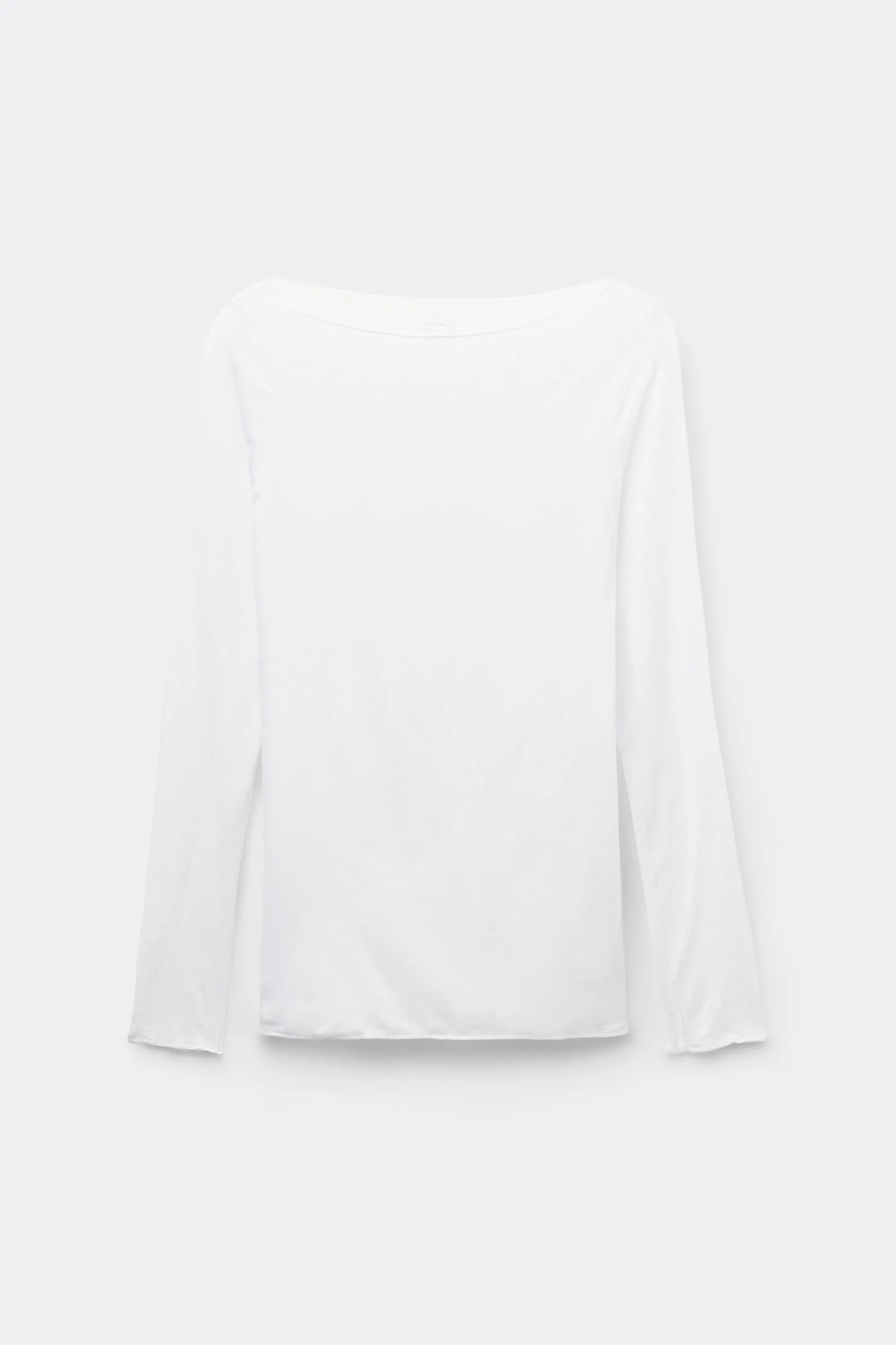 Intimissimi Maglia Manica Lunga in Modal con Cashmere e Scollo a Barchetta