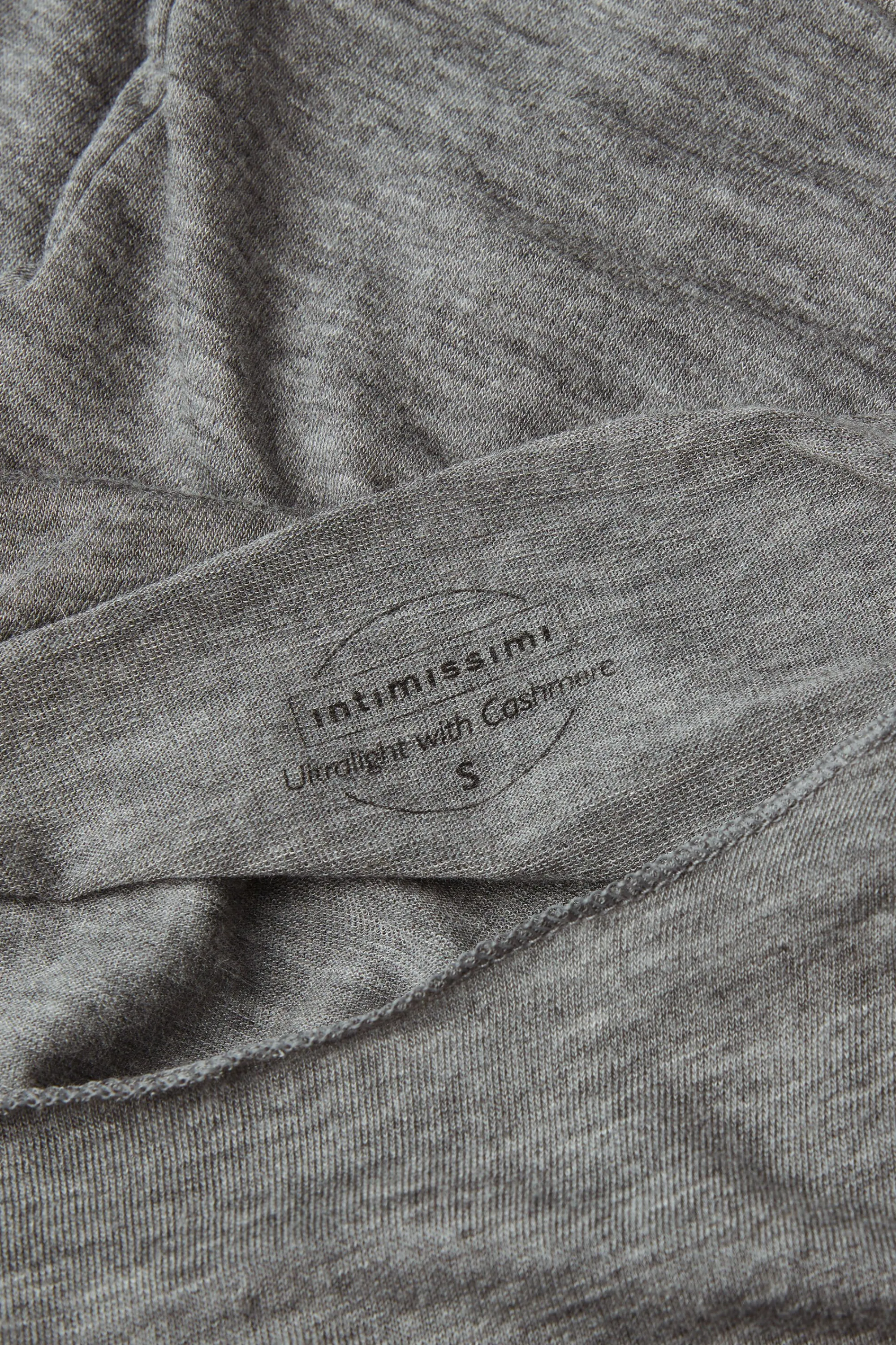 Intimissimi Maglia Manica Lunga in Modal con Cashmere e Scollo a Barchetta