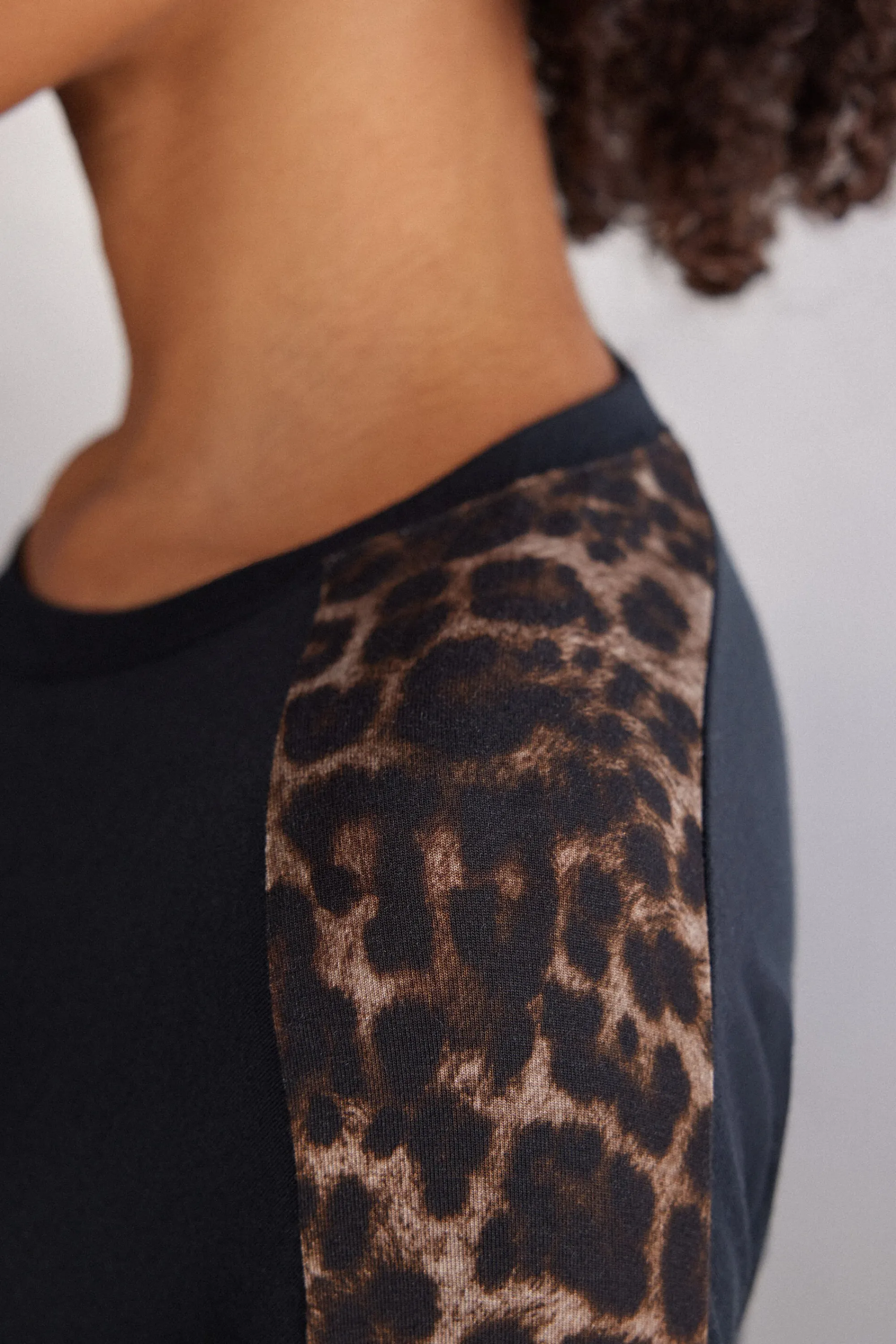 Intimissimi Maglia Manica Lunga Modal Luxurious Leopard