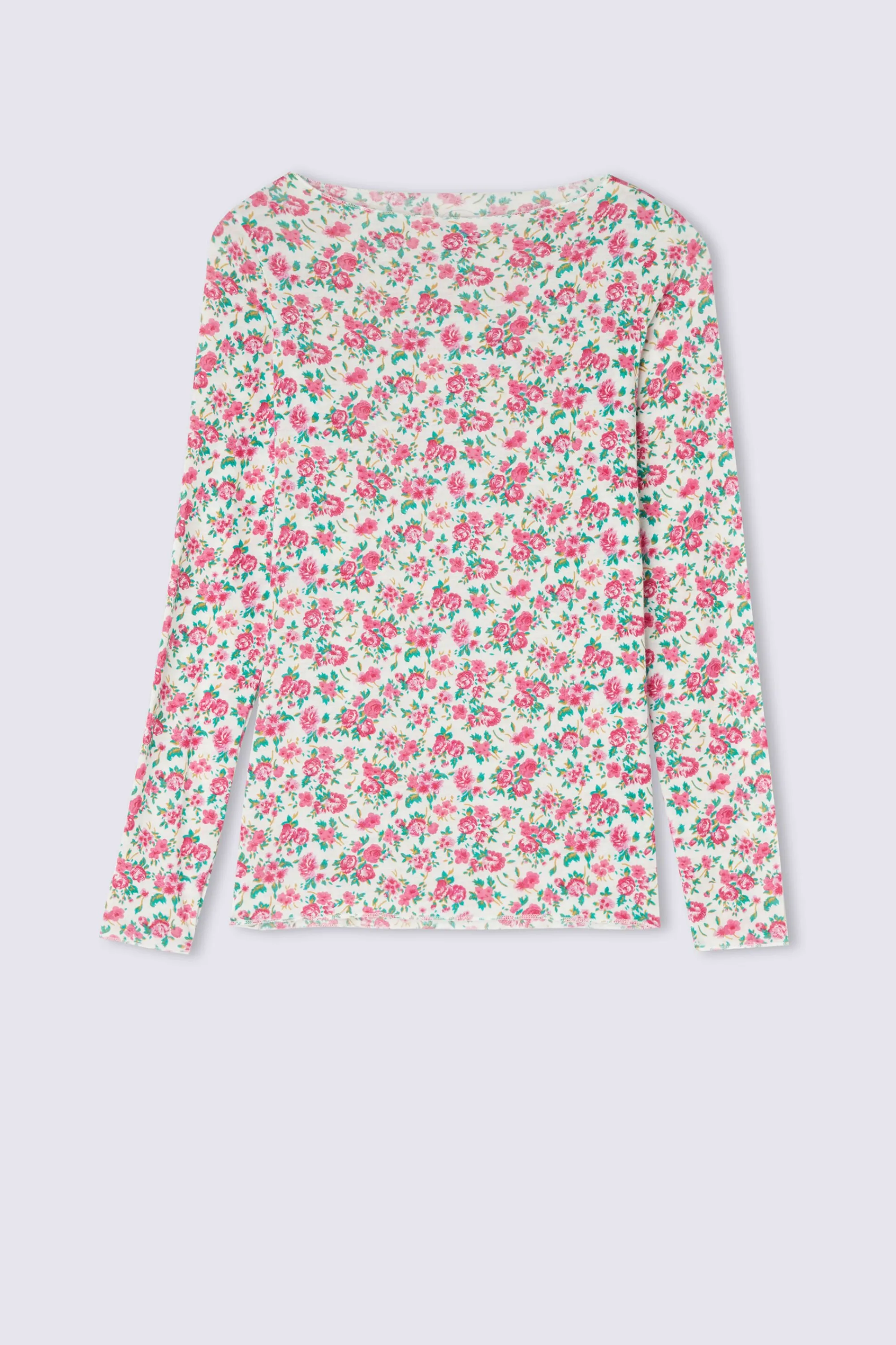Intimissimi Maglia Scollo a Barchetta in Modal Ultralight con Cashmere Life is a Flower