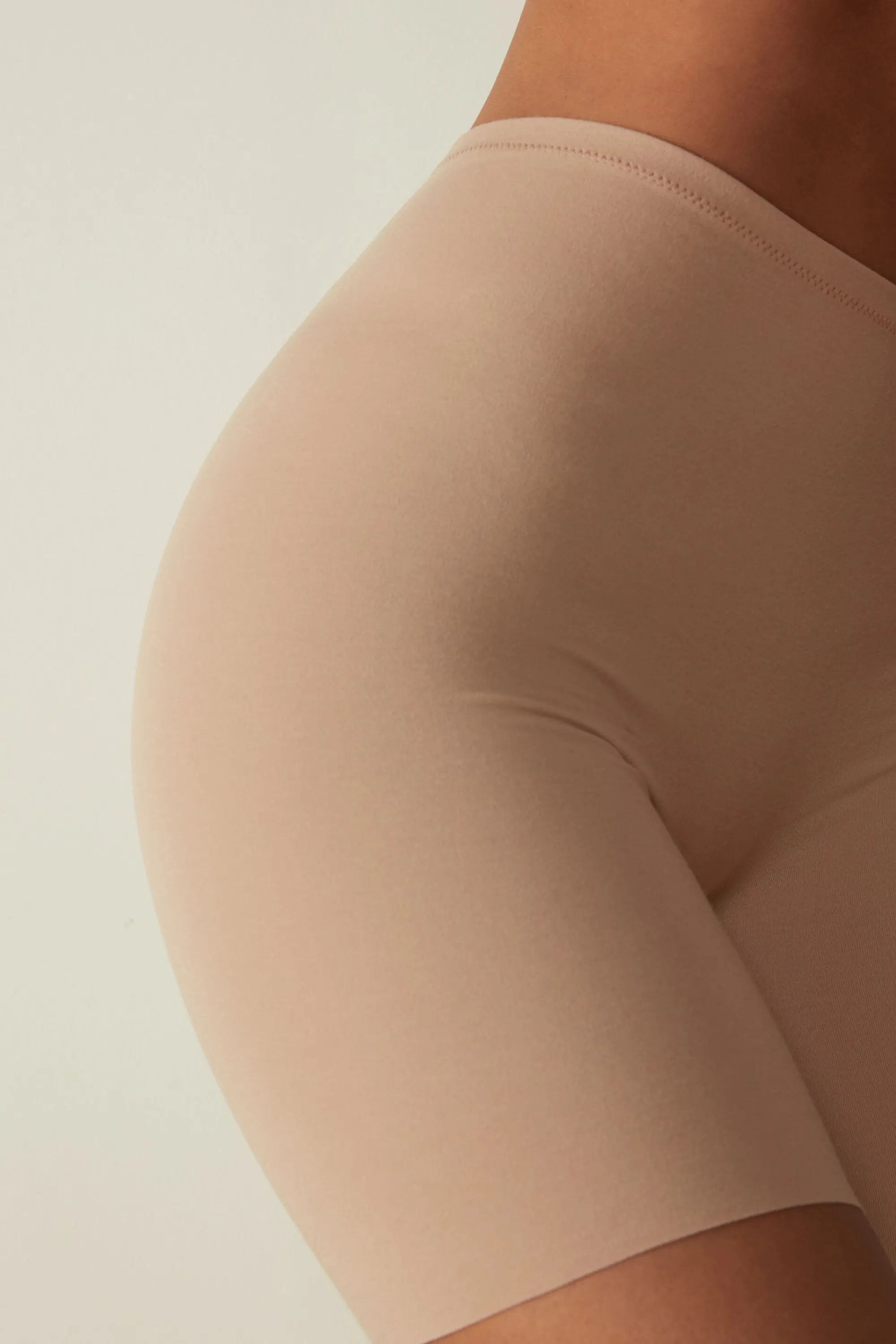 Intimissimi Pantaloncino Senza Cuciture in Cotone Taglio vivo