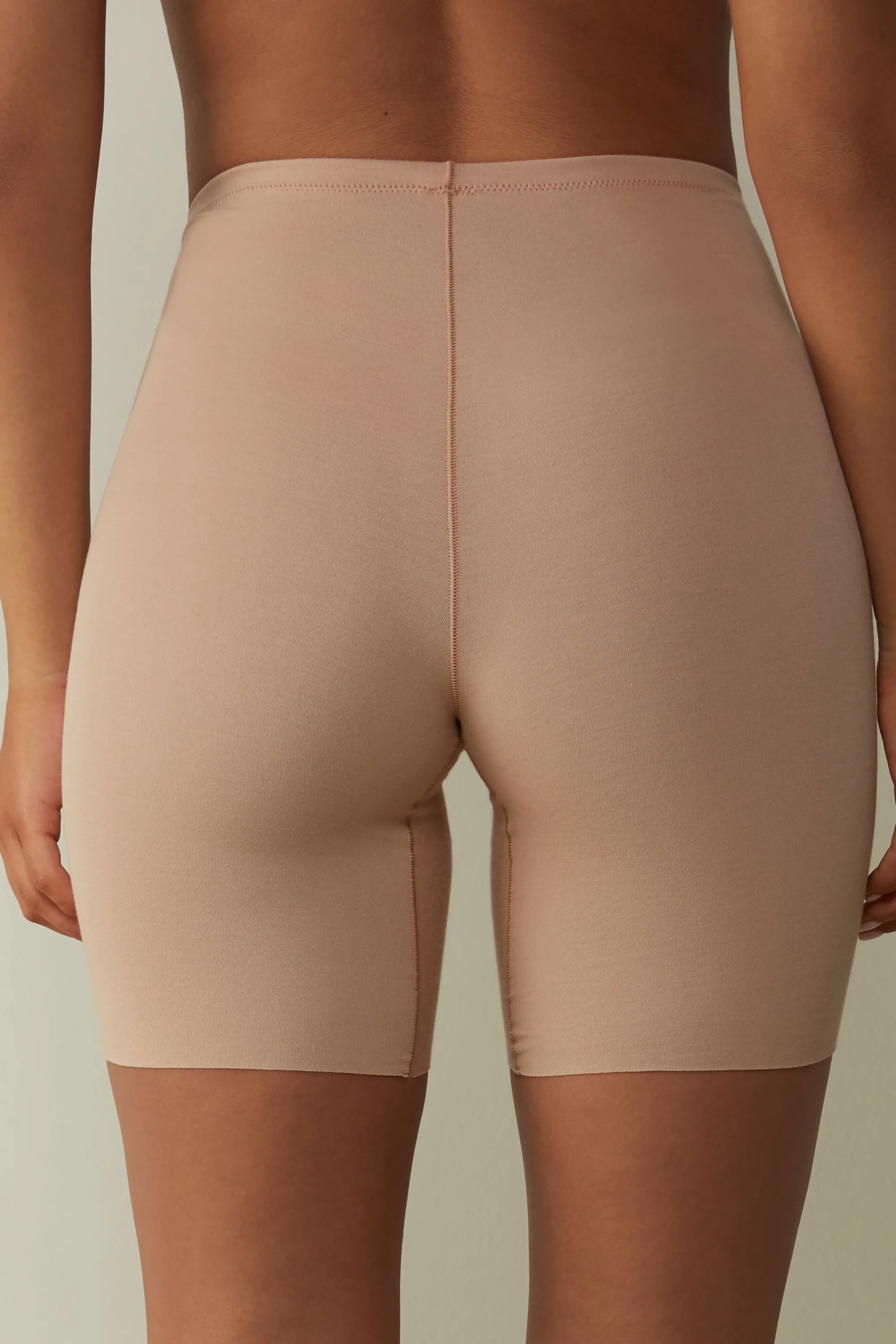 Intimissimi Pantaloncino Senza Cuciture in Cotone Taglio vivo