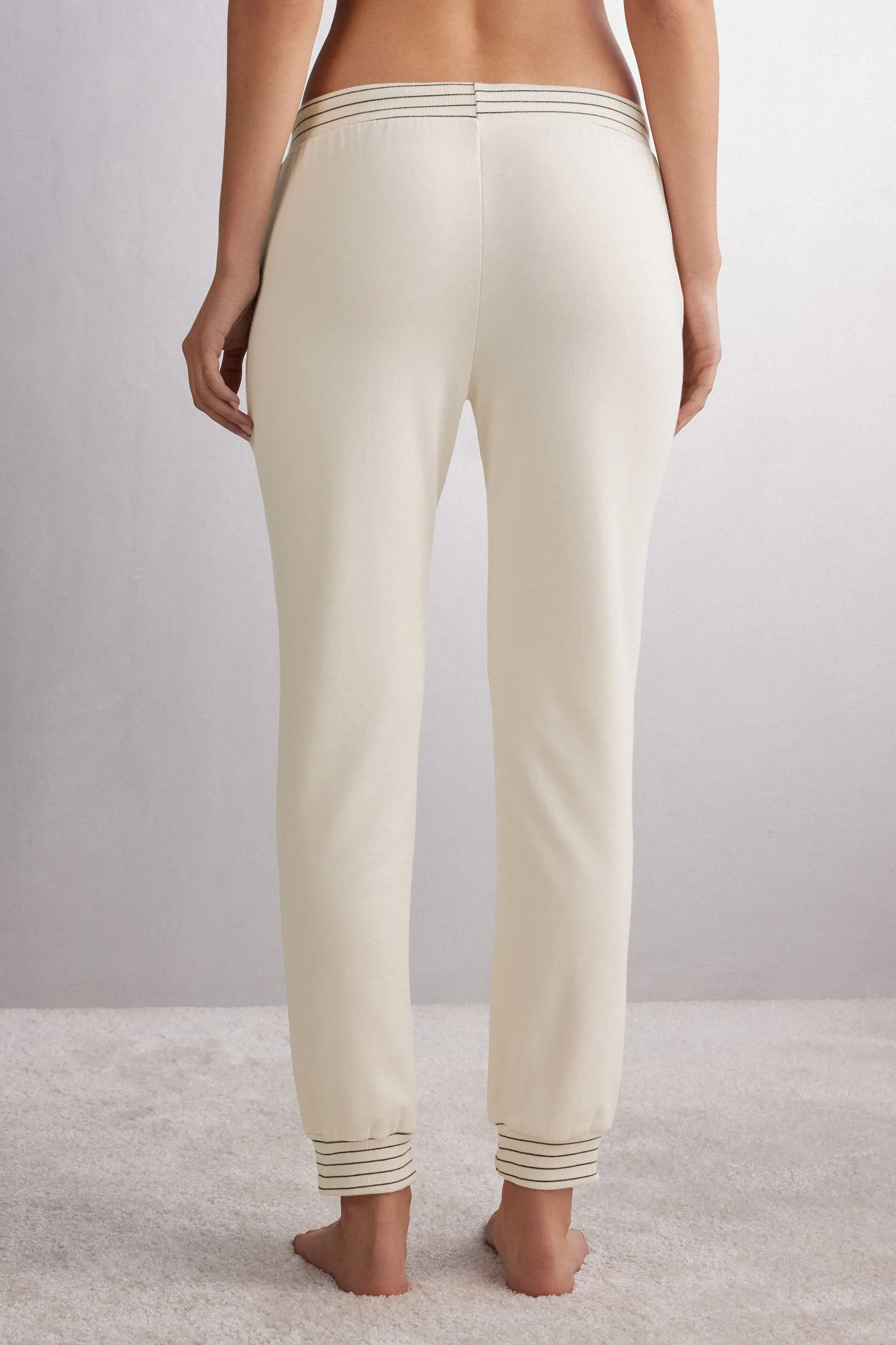 Intimissimi Pantalone Jogger Creamy Stripes