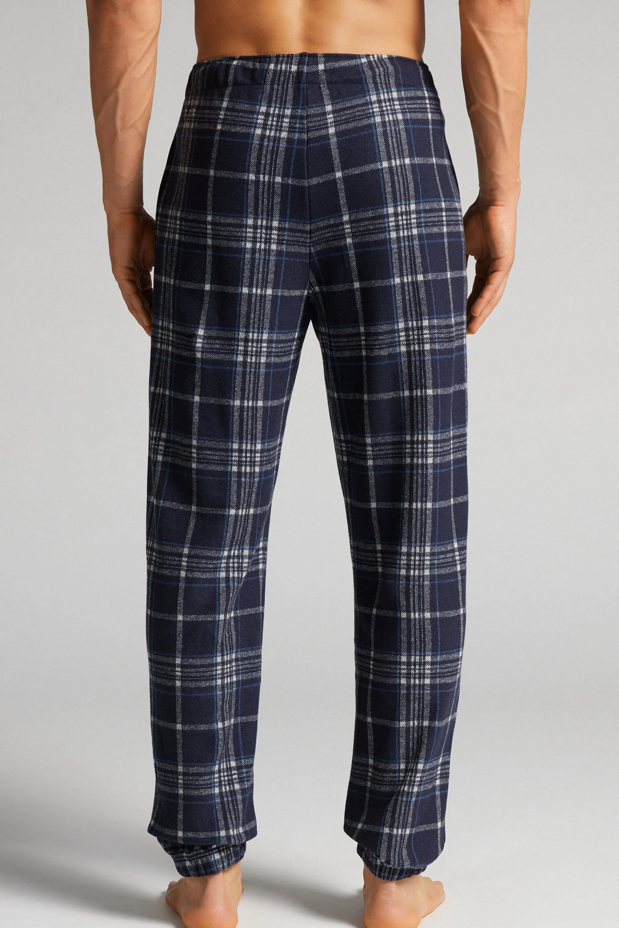 Intimissimi Pantalone Lungo Fantasia Tartan in Tricot