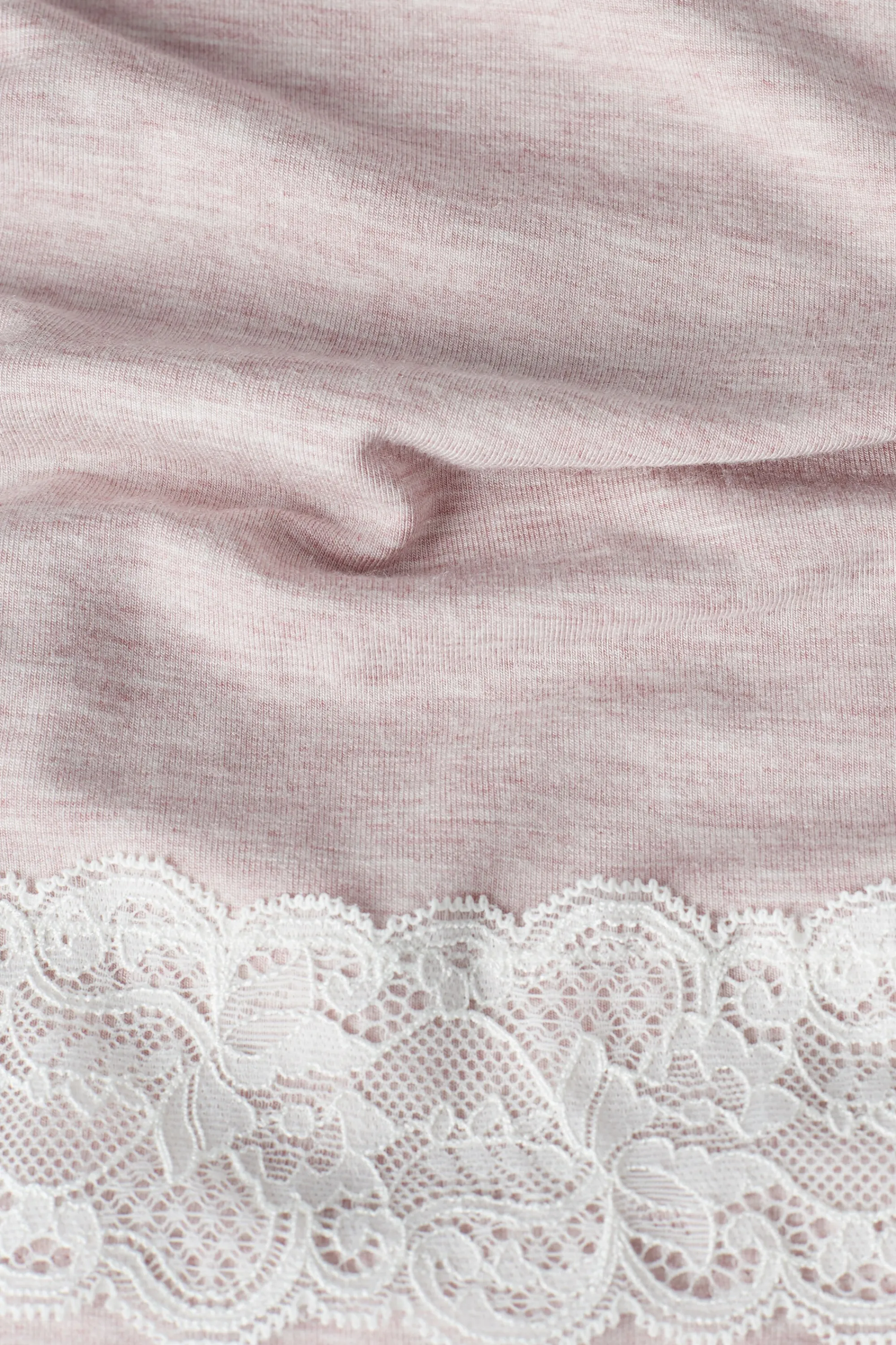 Intimissimi Pantalone Lungo in Modal con Dettagli in Pizzo