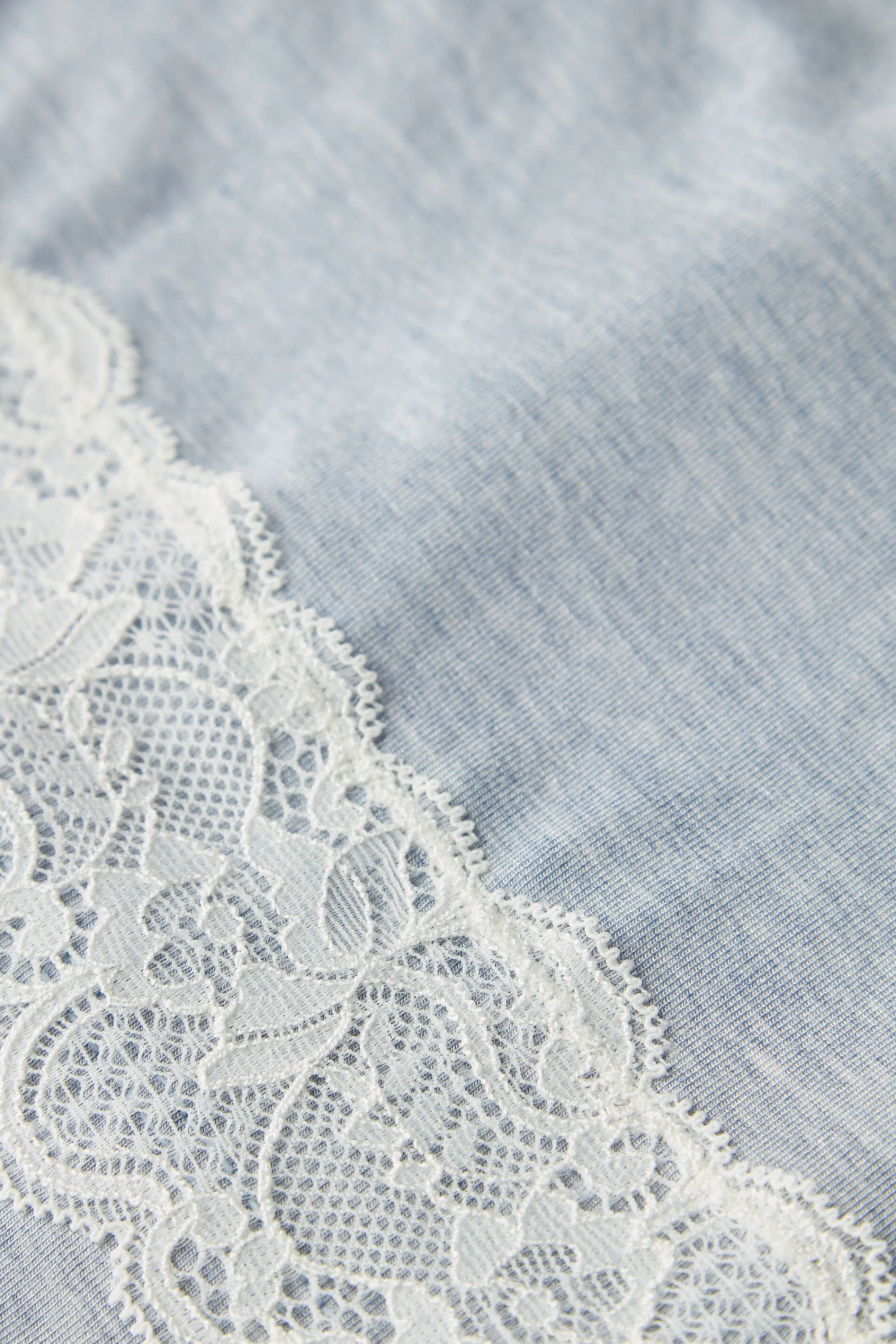 Intimissimi Pantalone Lungo in Modal con Dettagli in Pizzo