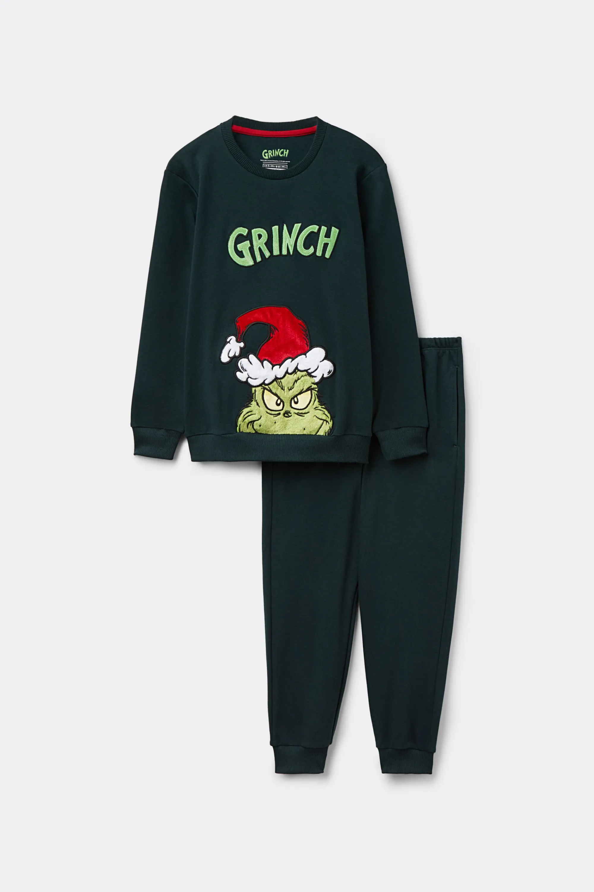 Bambino Intimissimi Pigiama Lungo Bambino in Cotone The Grinch Dr Seuss™