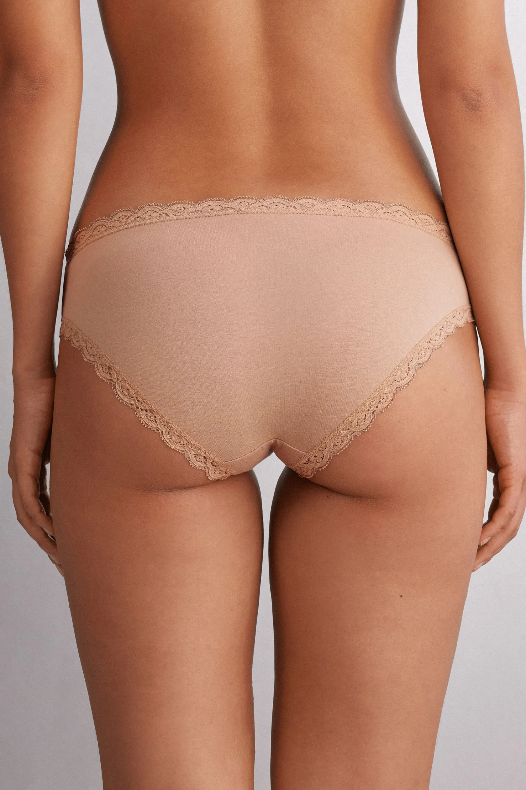 Intimissimi Slip Cotone e Pizzo