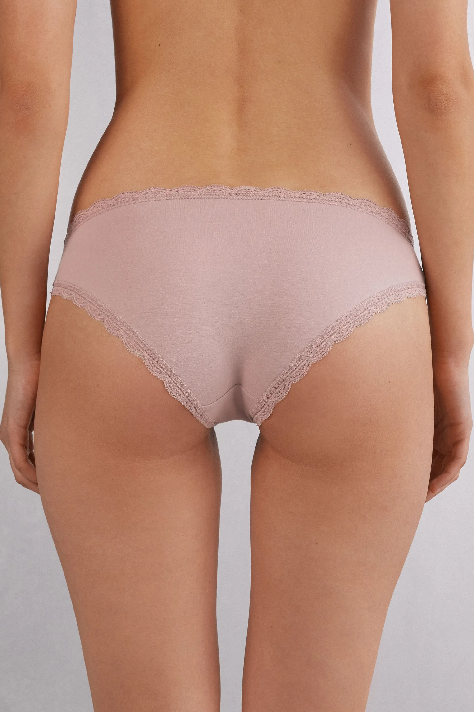 Intimissimi Slip in Cotone e Pizzo