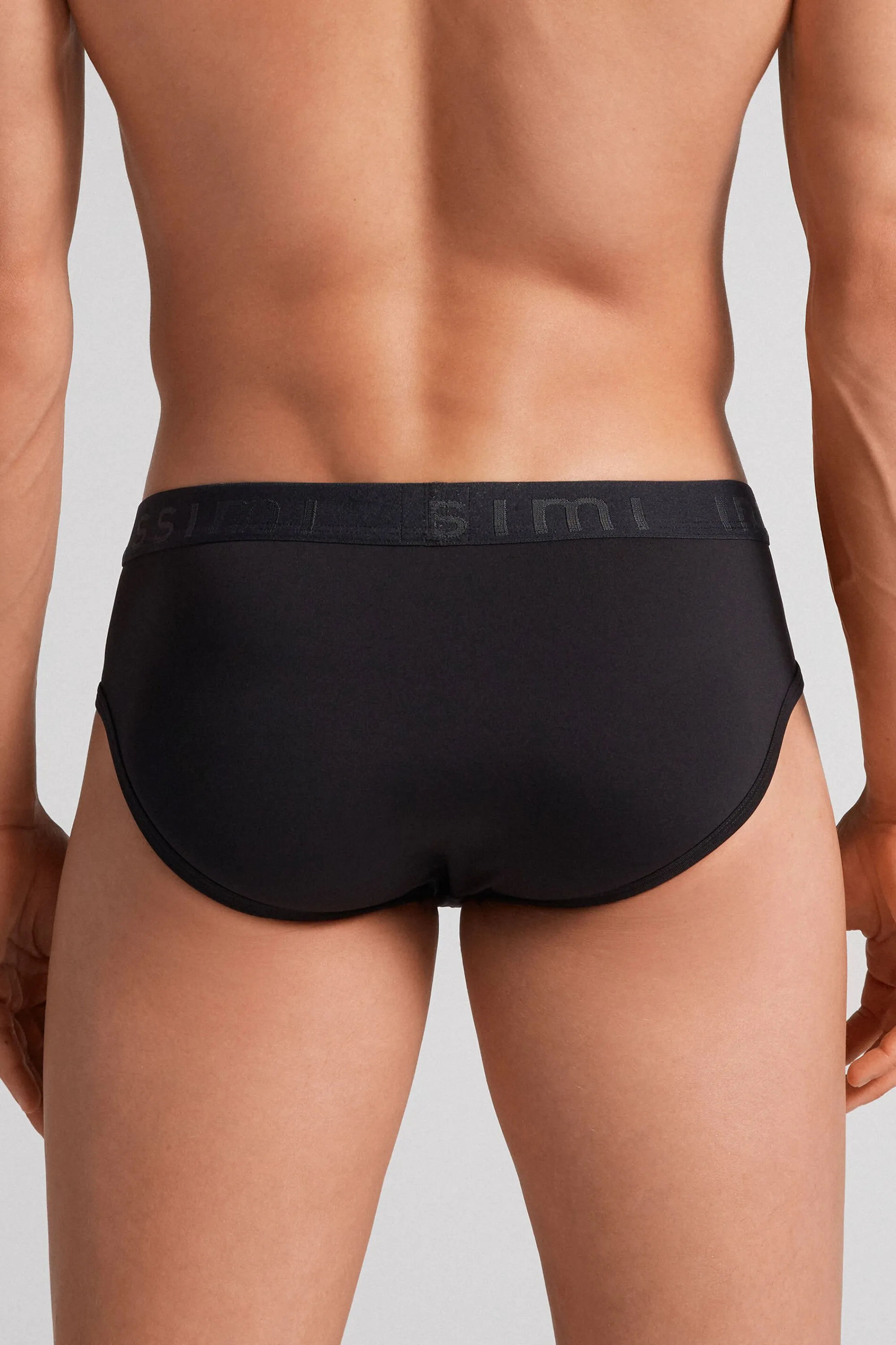 Intimissimi Slip in Microfibra con Logo