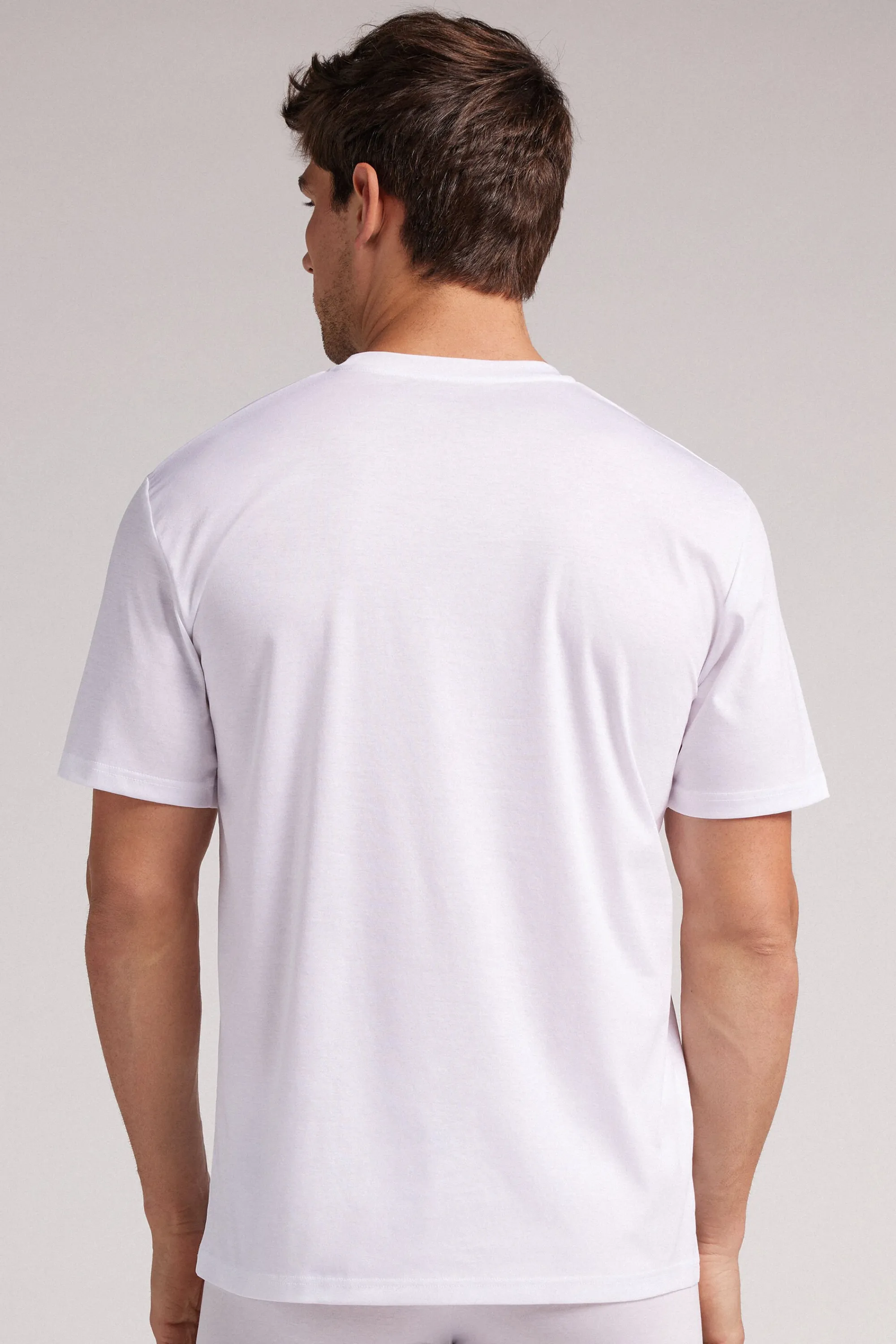 Intimissimi T-shirt in Cotone Premium Mercerizzato