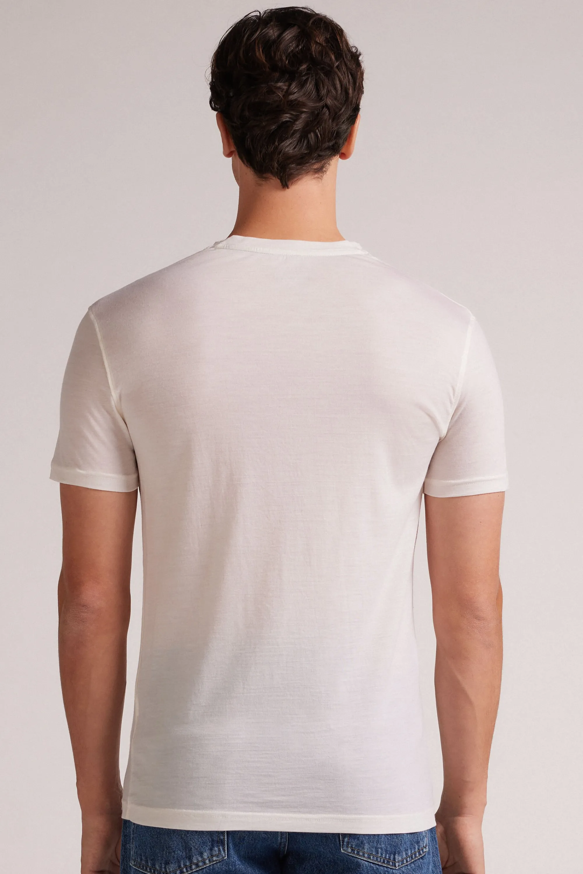 Intimissimi T-shirt in Lana Merino Elasticizzata