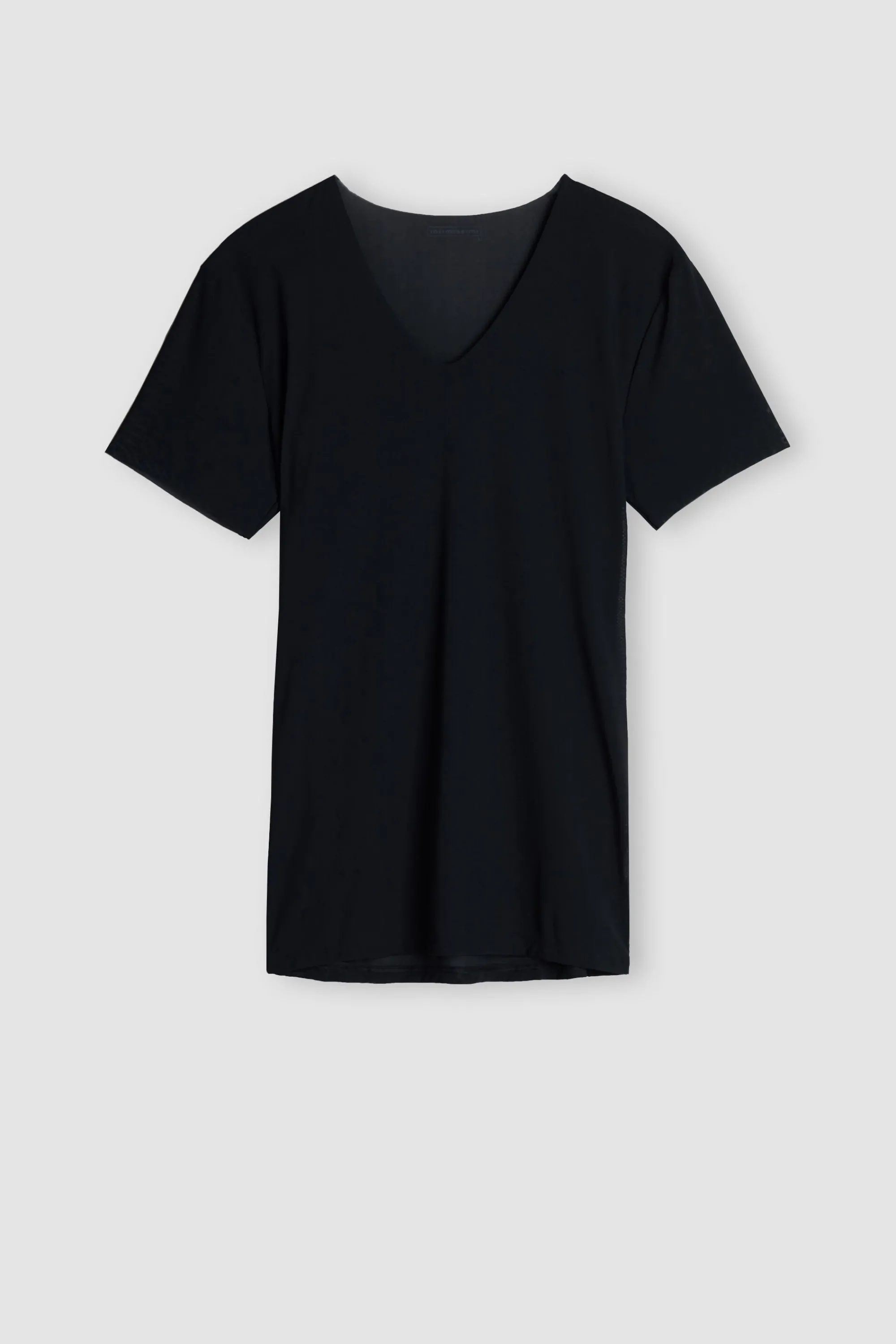 Intimissimi T-shirt in Microrete Taglio Vivo con Scollo a V