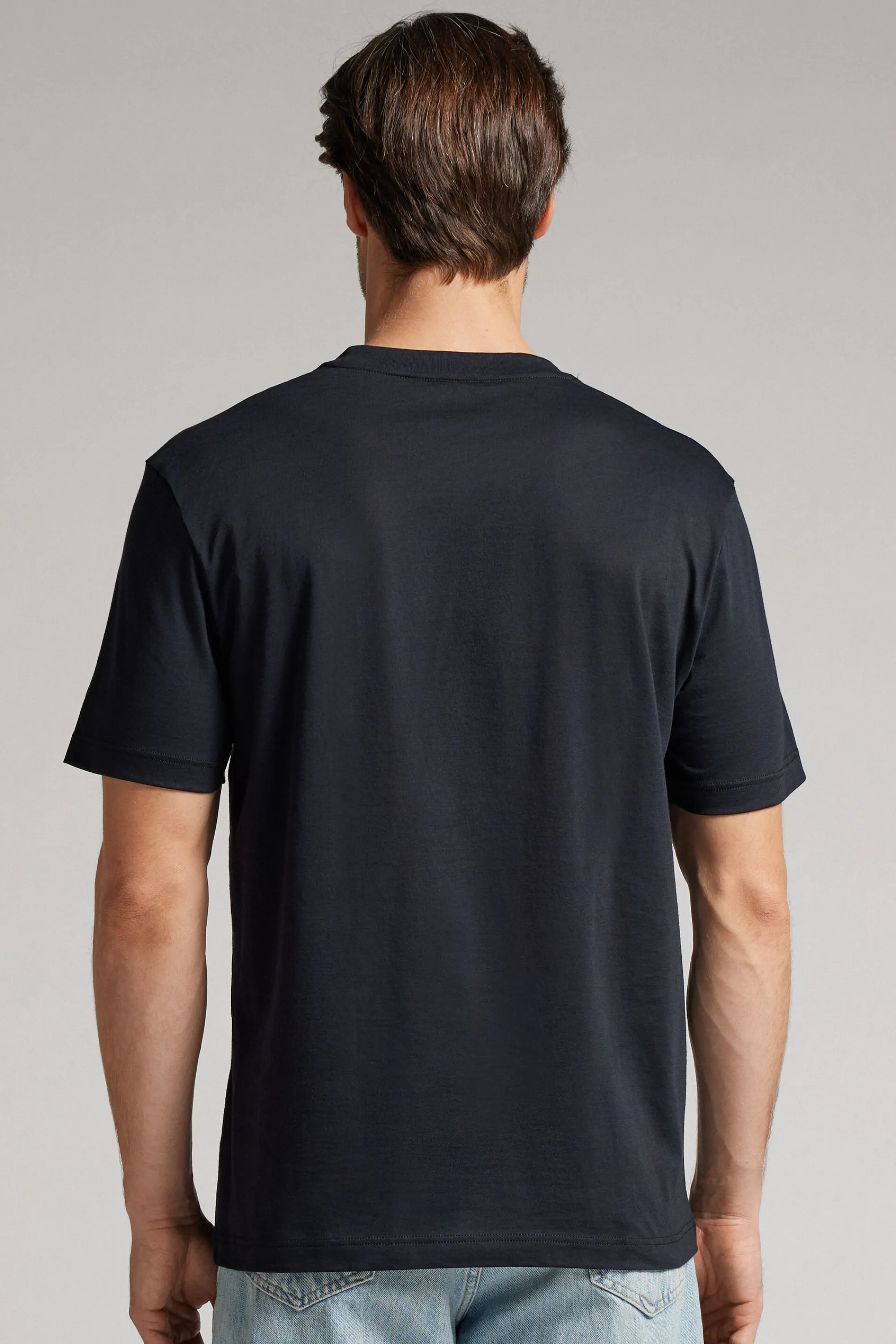 Intimissimi T-Shirt Regular Fit in Cotone Superior Extrafine